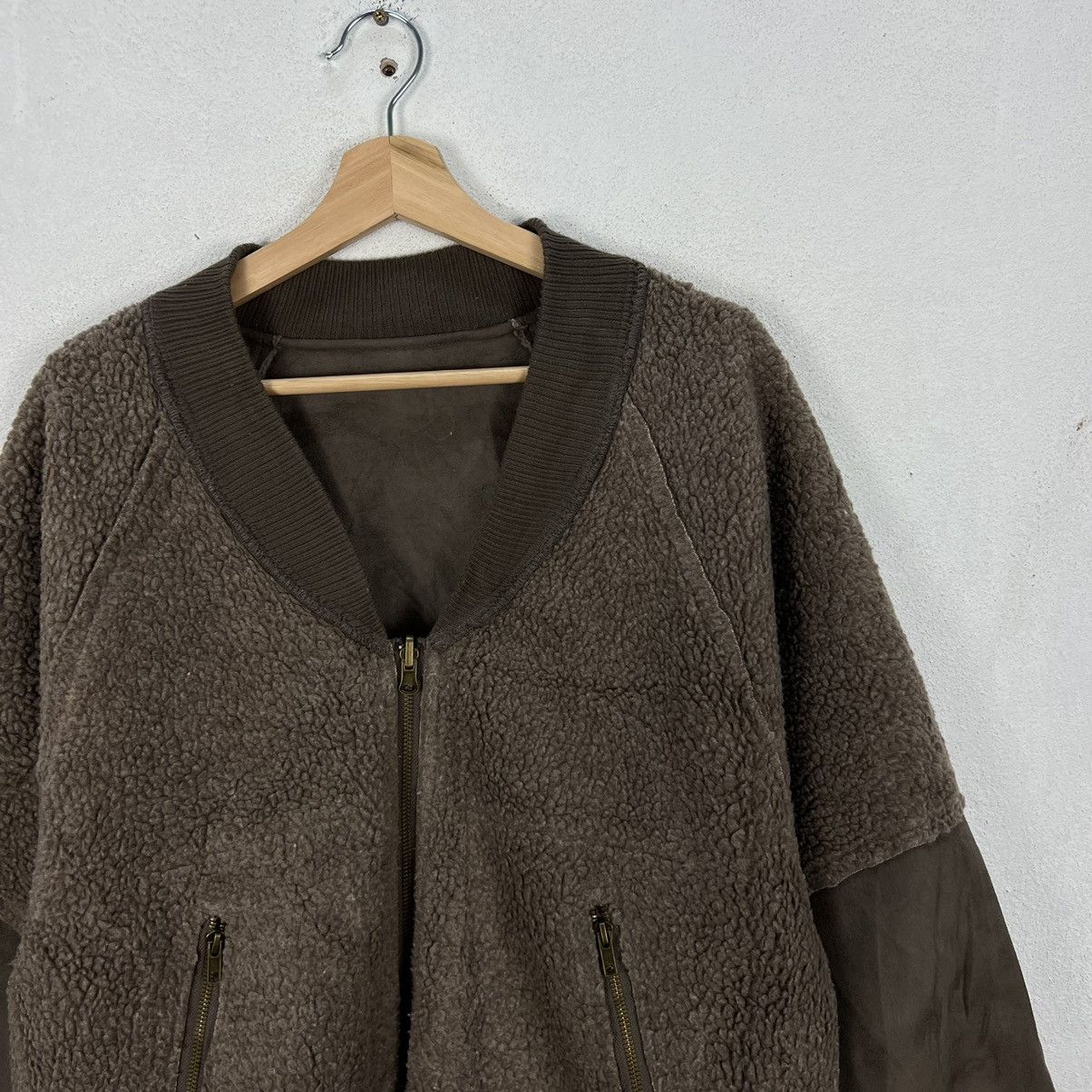 Japanese Brand VINTAGE REVERSIBLE BOMBER JACKET MINK FUR W CLOSET Size US M / EU 48-50 / 2 - 10 Thumbnail