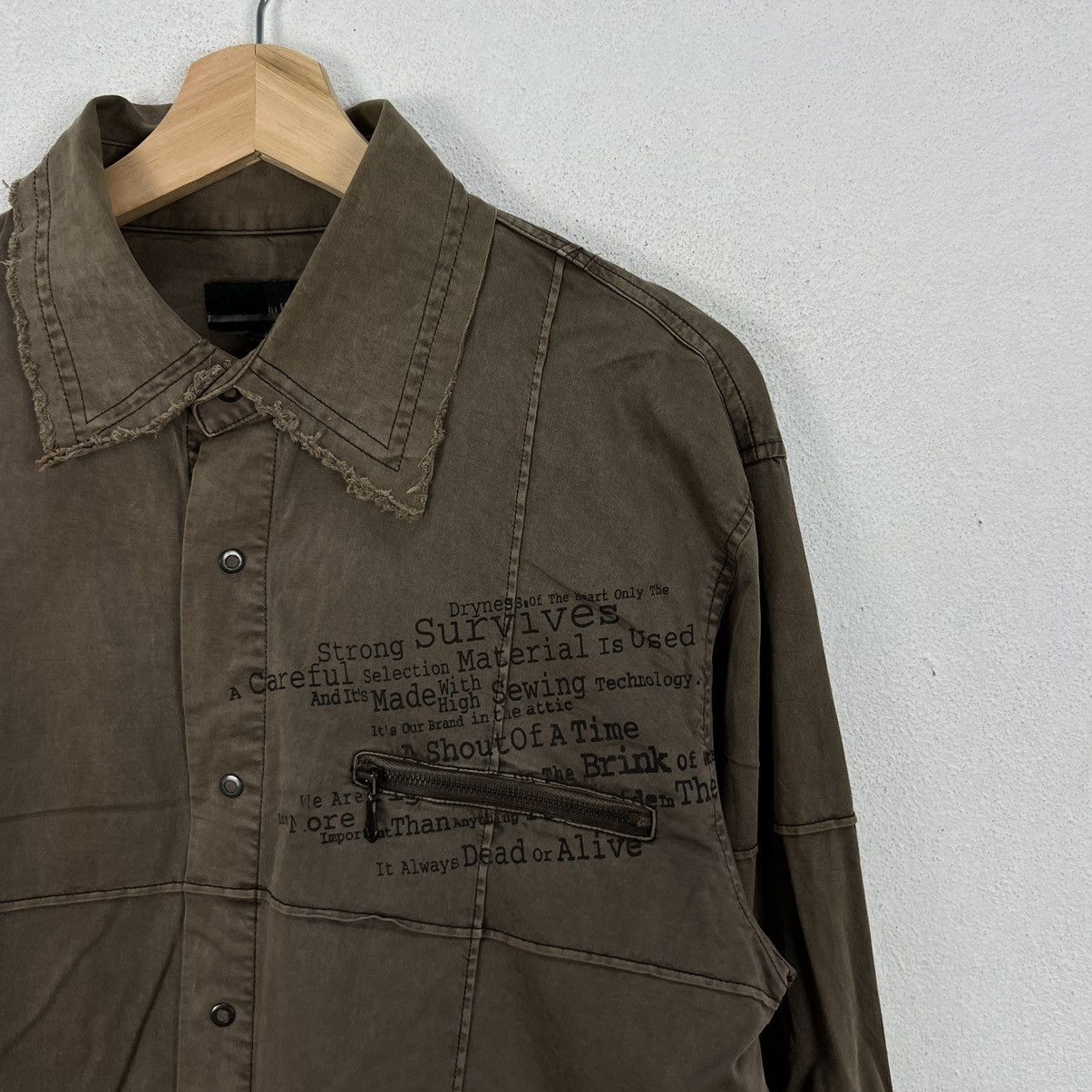 In The Attic IN THE ATTIC BIG LOGO PUNK STYLE SEDITIONARIES STYLE JACKET Size US L / EU 52-54 / 3 - 4 Thumbnail