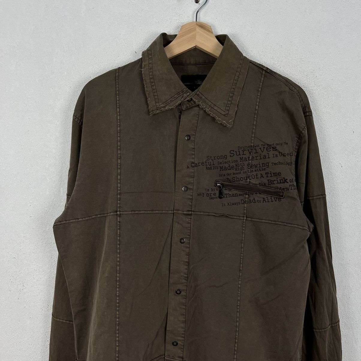 In The Attic IN THE ATTIC BIG LOGO PUNK STYLE SEDITIONARIES STYLE JACKET Size US L / EU 52-54 / 3 - 3 Thumbnail