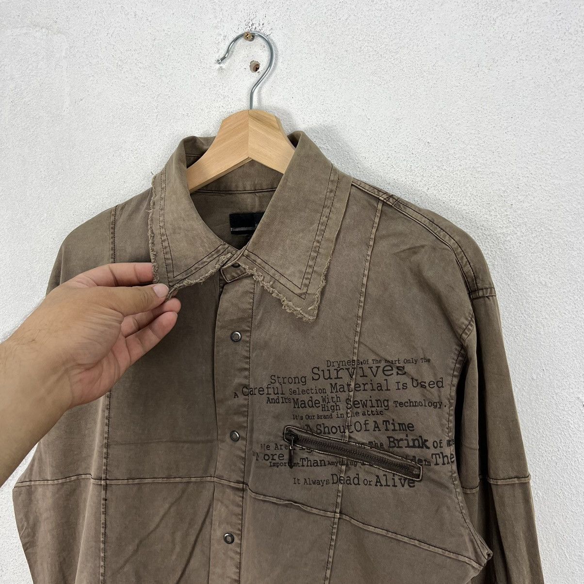 In The Attic IN THE ATTIC BIG LOGO PUNK STYLE SEDITIONARIES STYLE JACKET Size US L / EU 52-54 / 3 - 5 Thumbnail