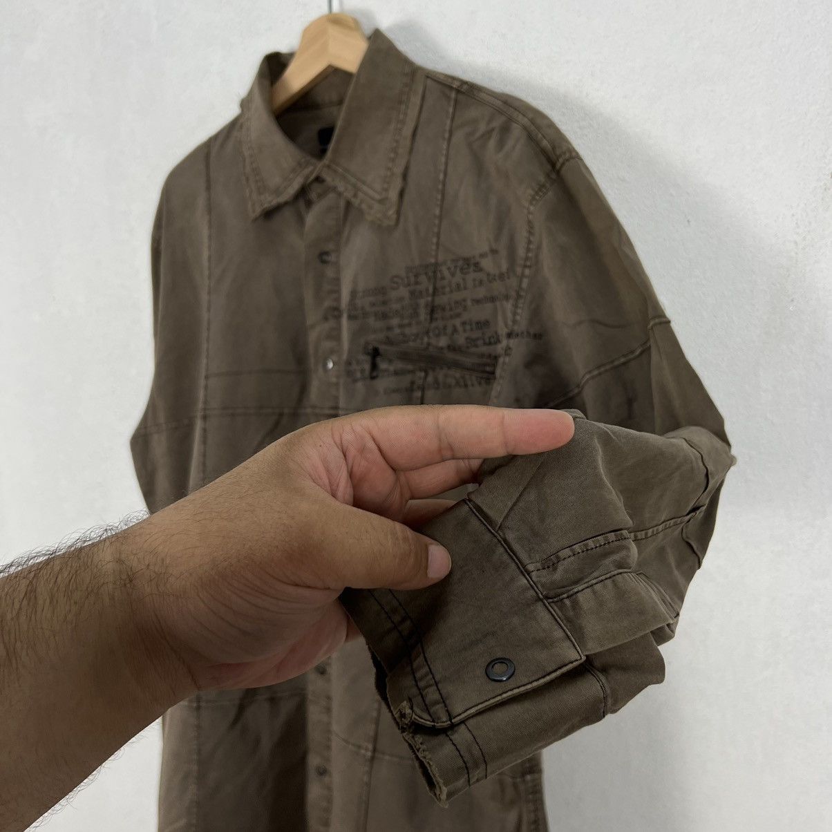 In The Attic IN THE ATTIC BIG LOGO PUNK STYLE SEDITIONARIES STYLE JACKET Size US L / EU 52-54 / 3 - 6 Thumbnail