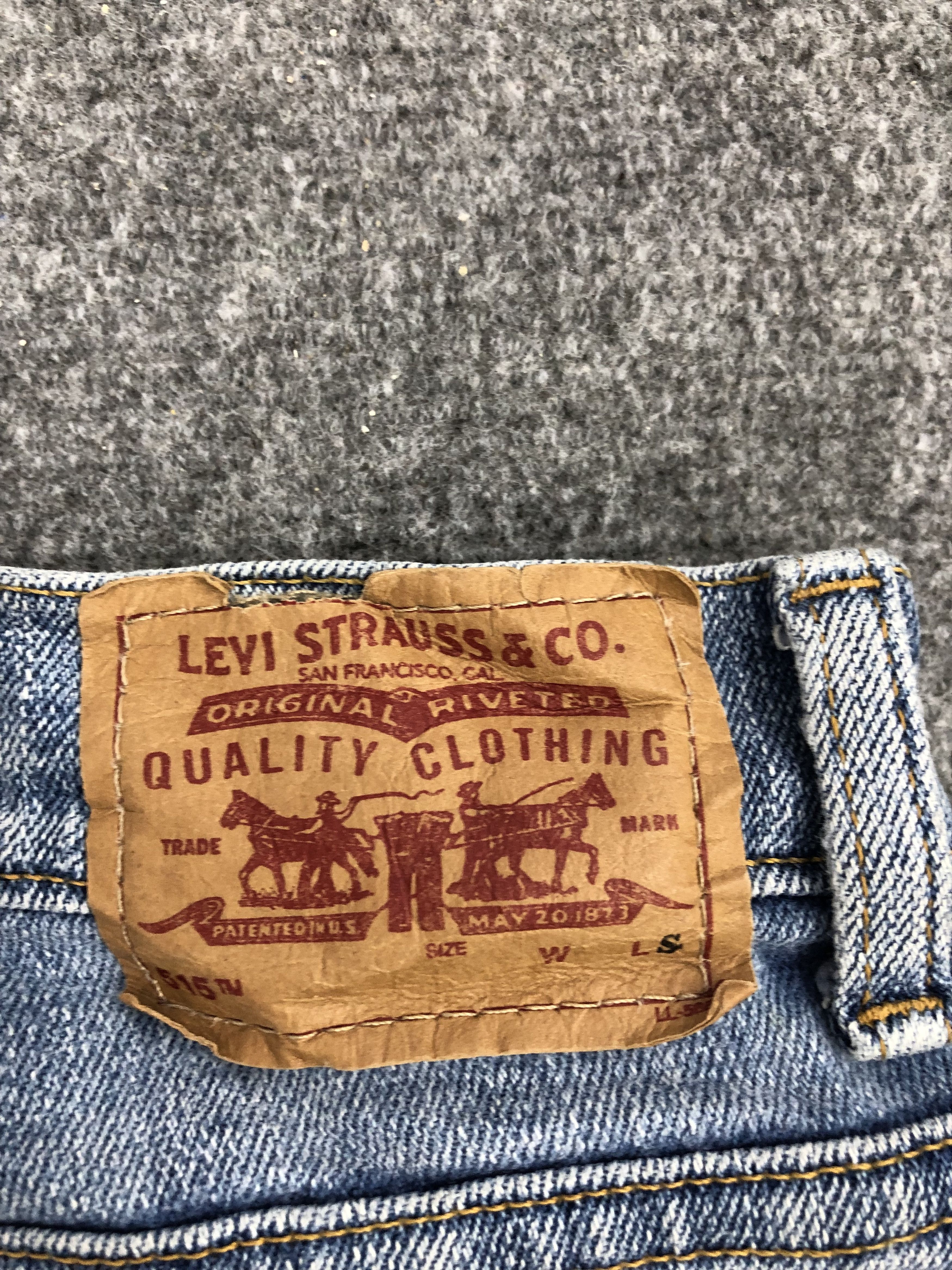 Levi's Vintage Levis 515 Flared Bootcut Jeans DP1304 Size US 33 - 5 Thumbnail