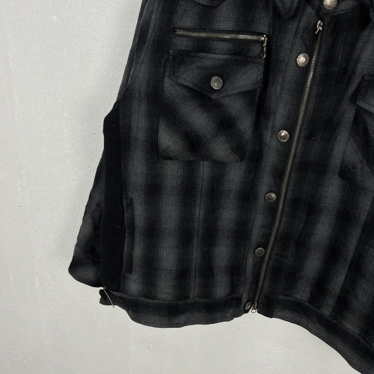 Japanese Brand RARE TARTAN DESIGN PUNK STYLE JACKET GROWTH Size US XL / EU 56 / 4 - 4 Thumbnail