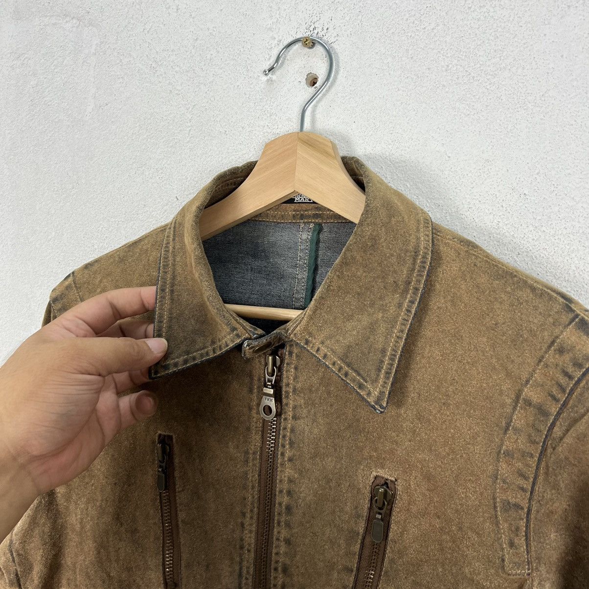 Japanese Brand VINTAGE TORNADO MART JAPAN PARACHUTE BIKER LEATHER JACKET Size US M / EU 48-50 / 2 - 9 Thumbnail