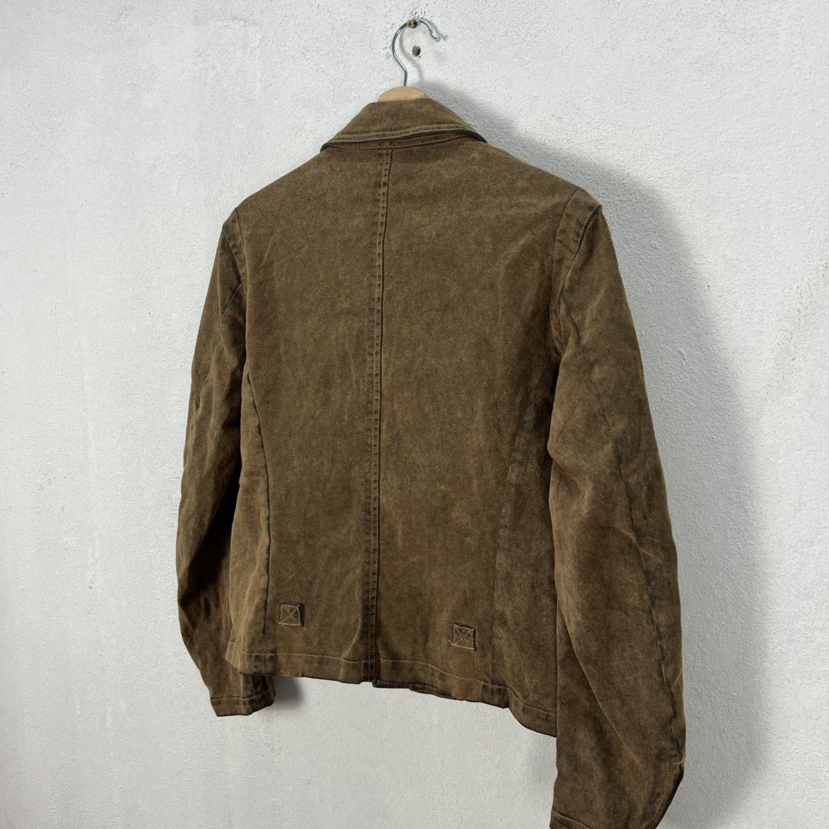 Japanese Brand VINTAGE TORNADO MART JAPAN PARACHUTE BIKER LEATHER JACKET Size US M / EU 48-50 / 2 - 11 Thumbnail