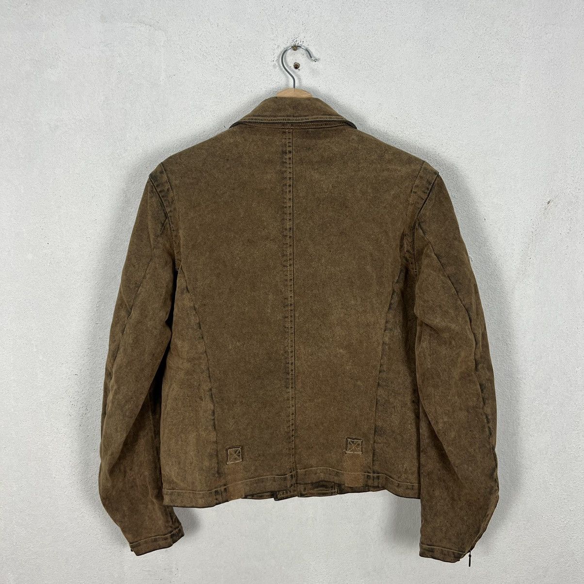 Japanese Brand VINTAGE TORNADO MART JAPAN PARACHUTE BIKER LEATHER JACKET Size US M / EU 48-50 / 2 - 10 Thumbnail
