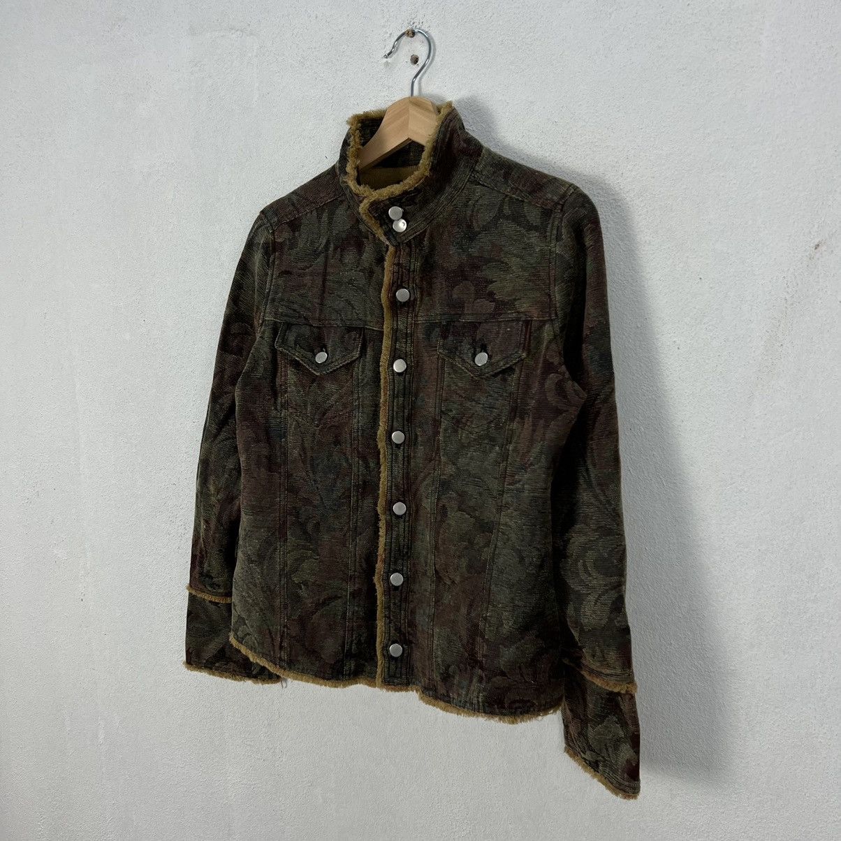Japanese Brand VINTAGE PLUS OVERPRINT FLORAL FLOWER JACKET Size US M / EU 48-50 / 2 - 2 Thumbnail