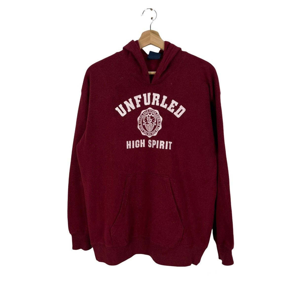 VINTAGE POWERLIFE HOODIE BIG LOGO STREETWEAR STYLE