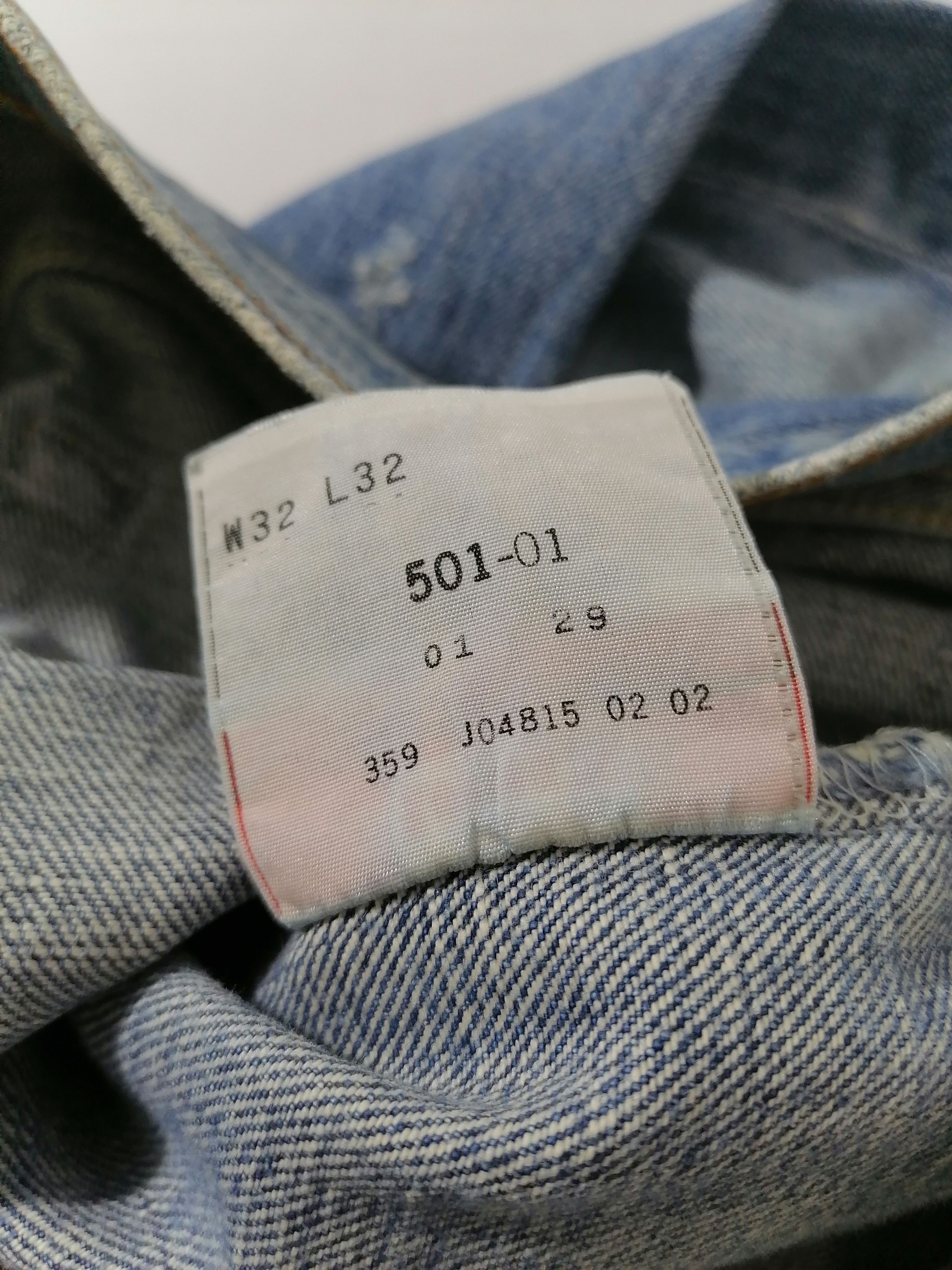 Levi's × Levi's Vintage Clothing 501 Levi's Fly Button Denim Jeans Size US 33 - 6 Thumbnail