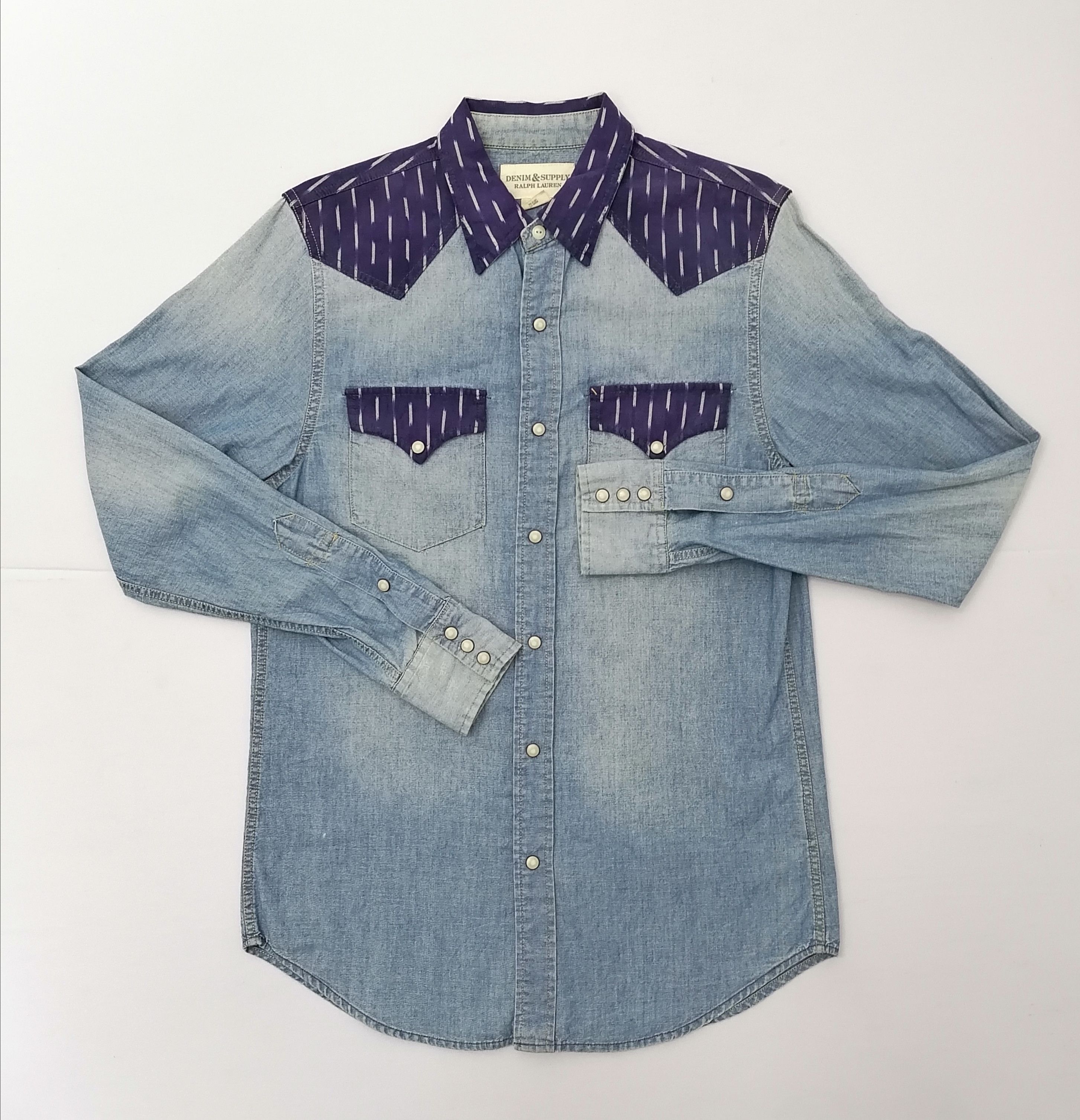 Polo Ralph Lauren Ralph Lauren Cool Design Denim Jacket Size US M / EU 48-50 / 2 - 1 Thumbnail