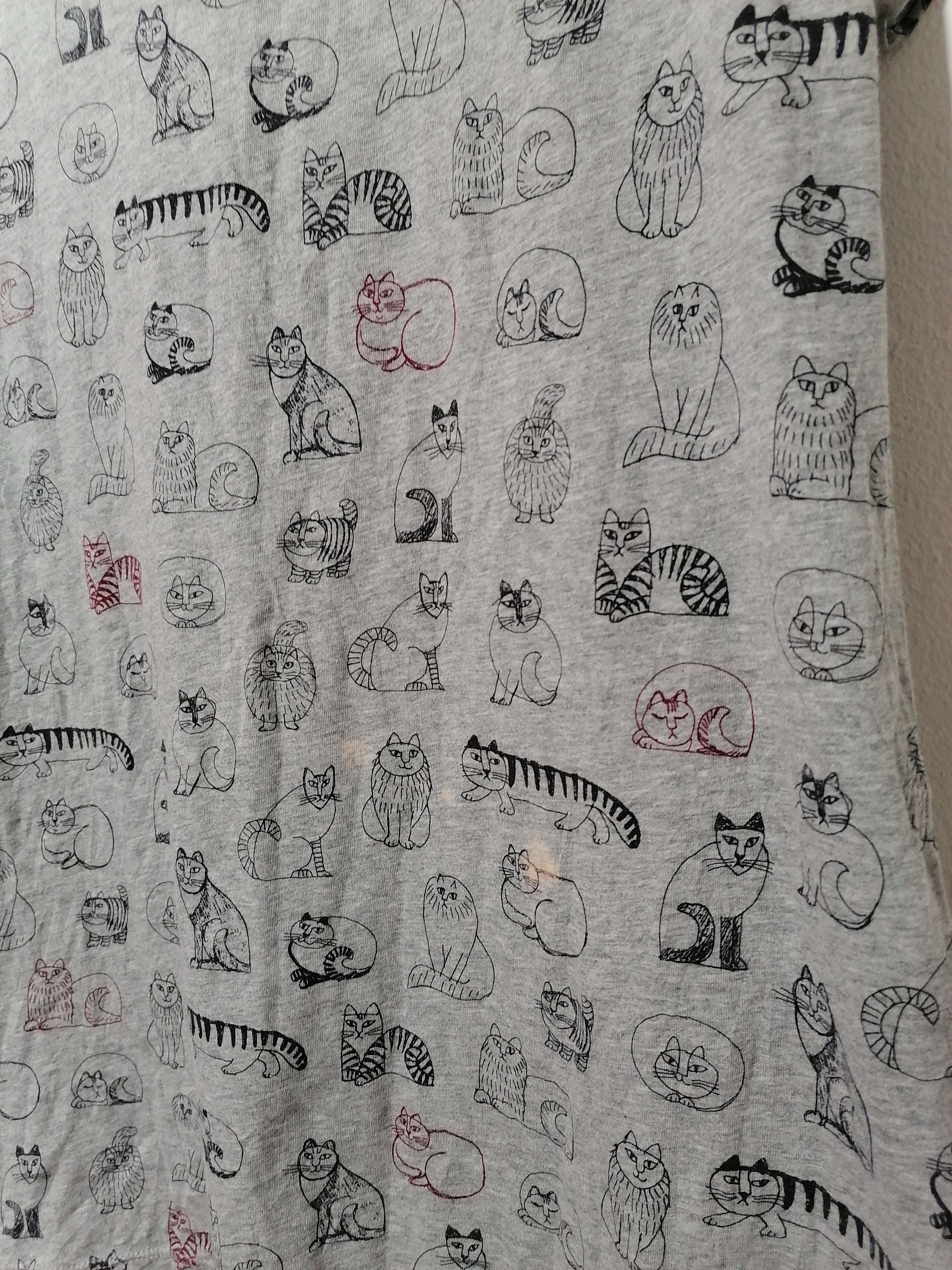 Designer × Uniqlo Uniqlo Cats Tee Size US M / EU 48-50 / 2 - 2 Thumbnail