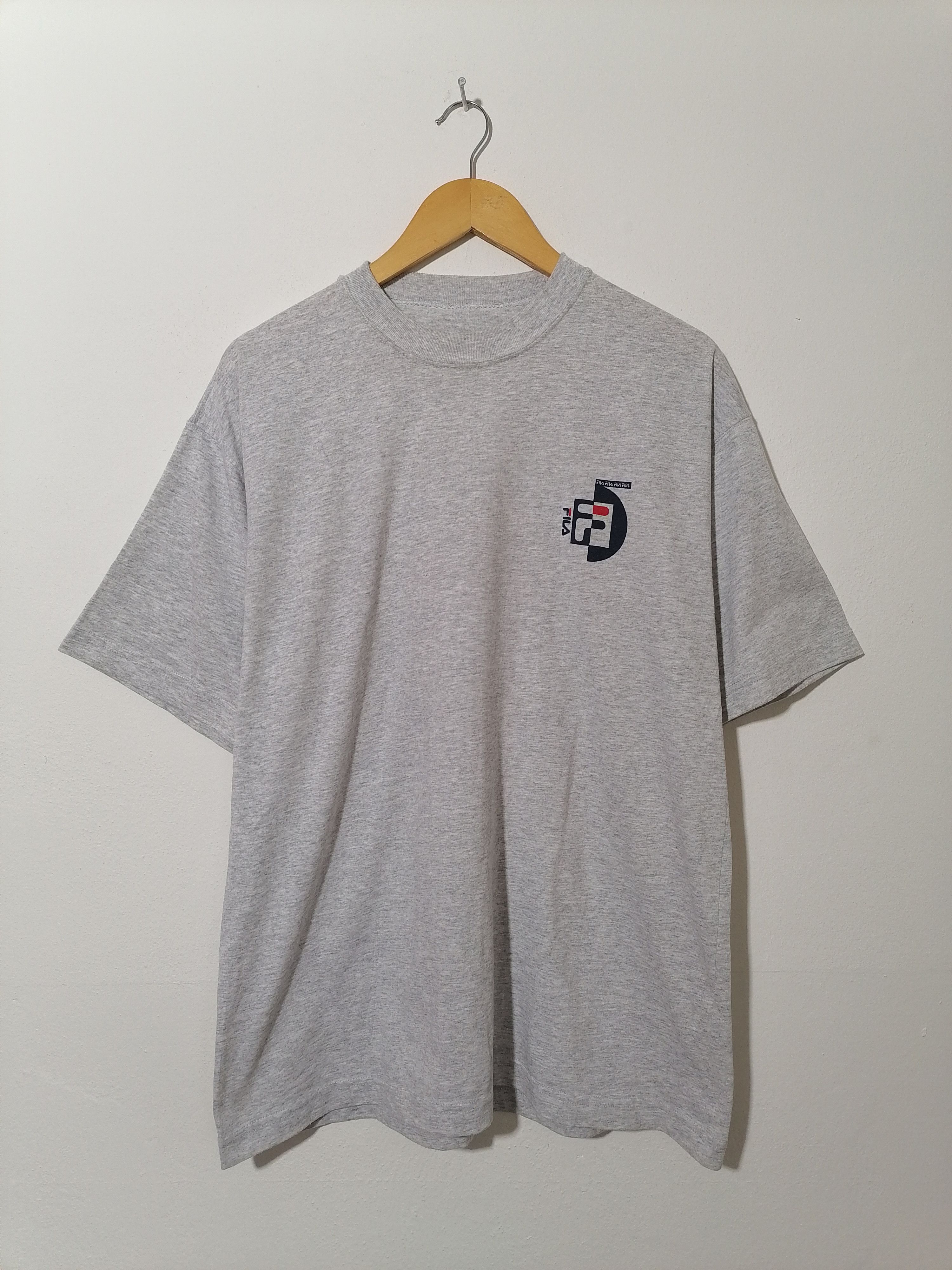 Fila × Vintage Fila Big Logo Tee Size US L / EU 52-54 / 3 - 2 Thumbnail