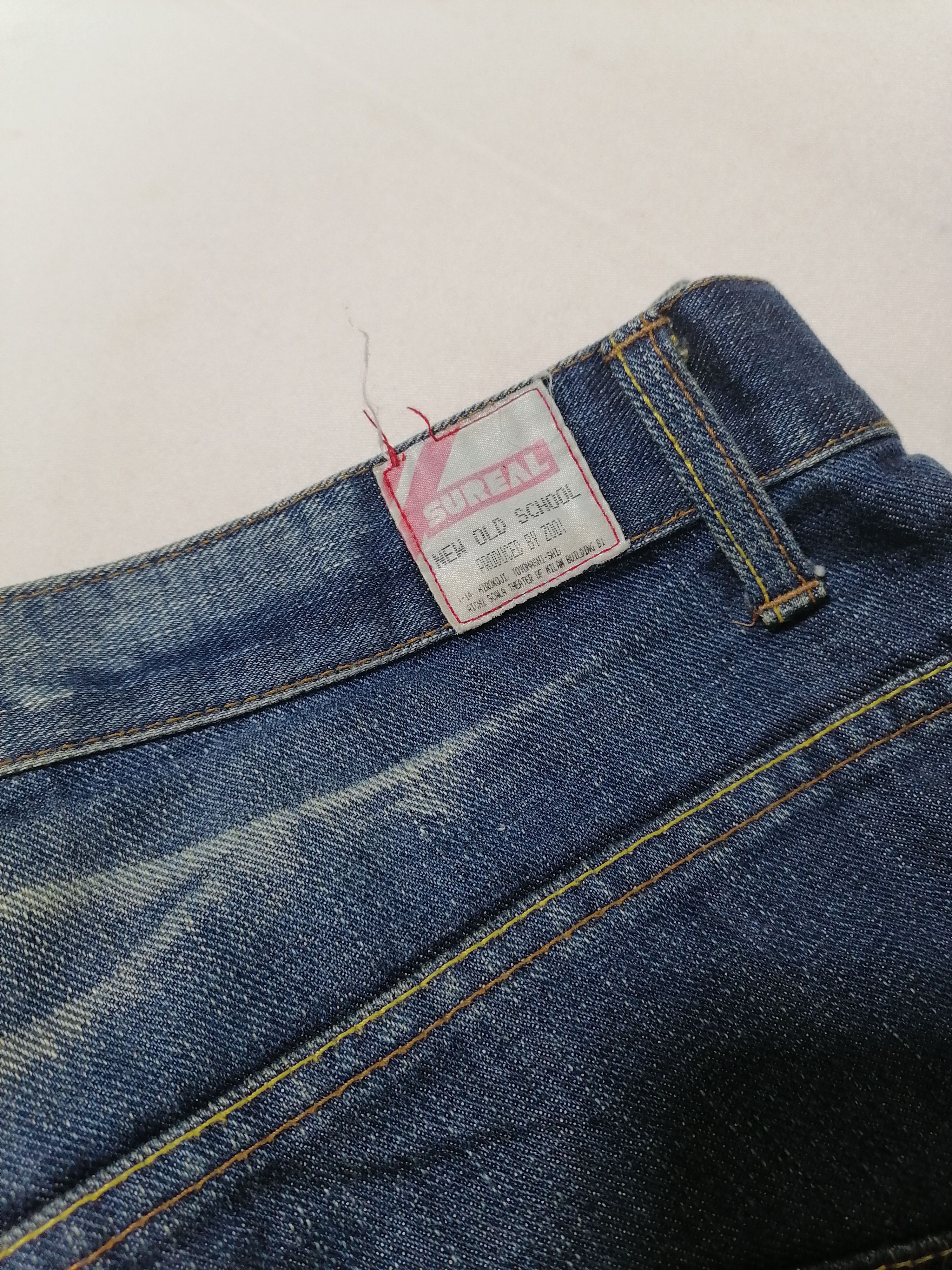 Japanese Brand Sureal Denim Jeans Size US 37 - 8 Thumbnail