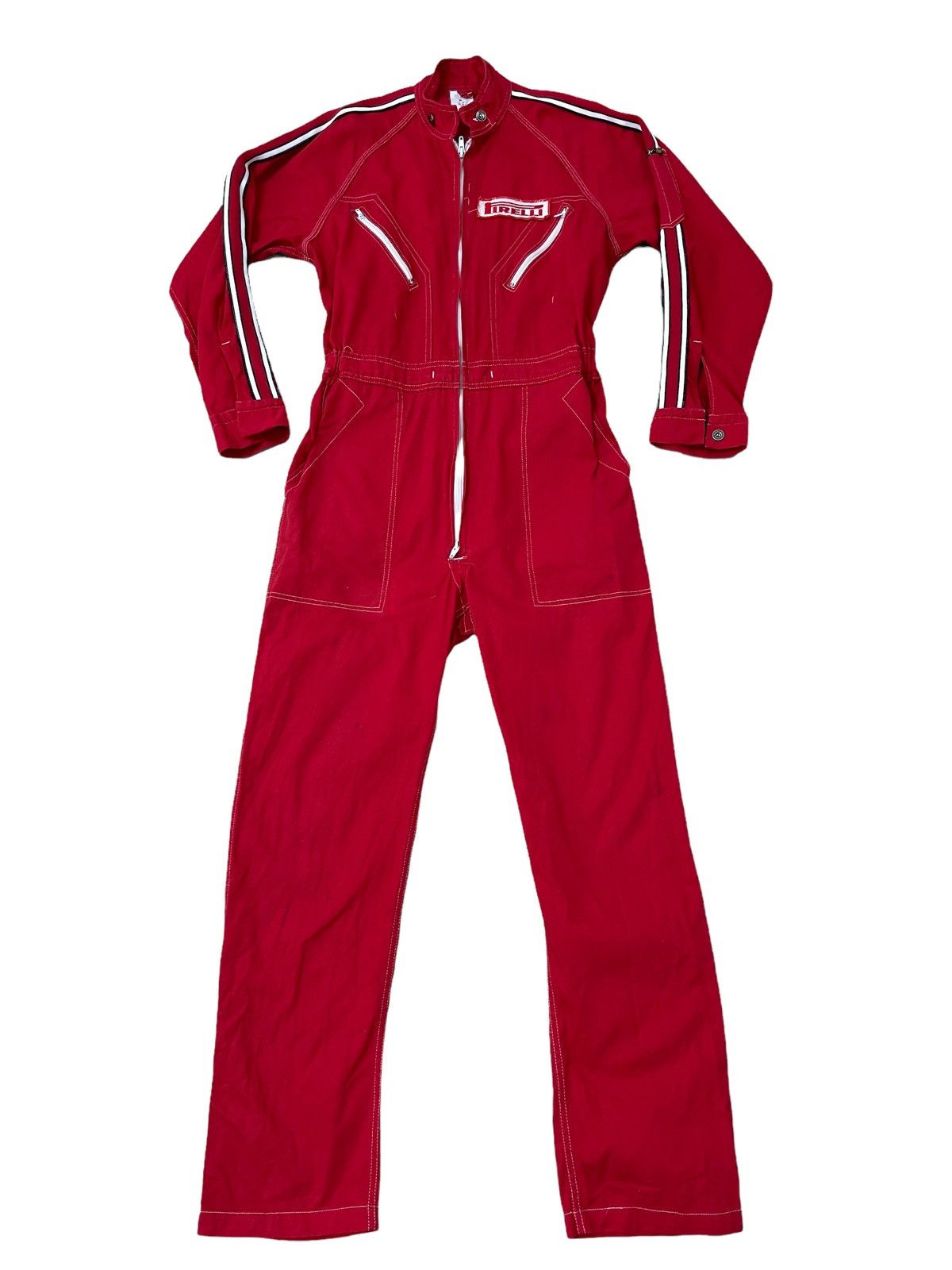 Sports Specialties Vintage 80s Pirelli Coveralls Motorsport 3🟩5 Size US M / EU 48-50 / 2 - 2 Thumbnail
