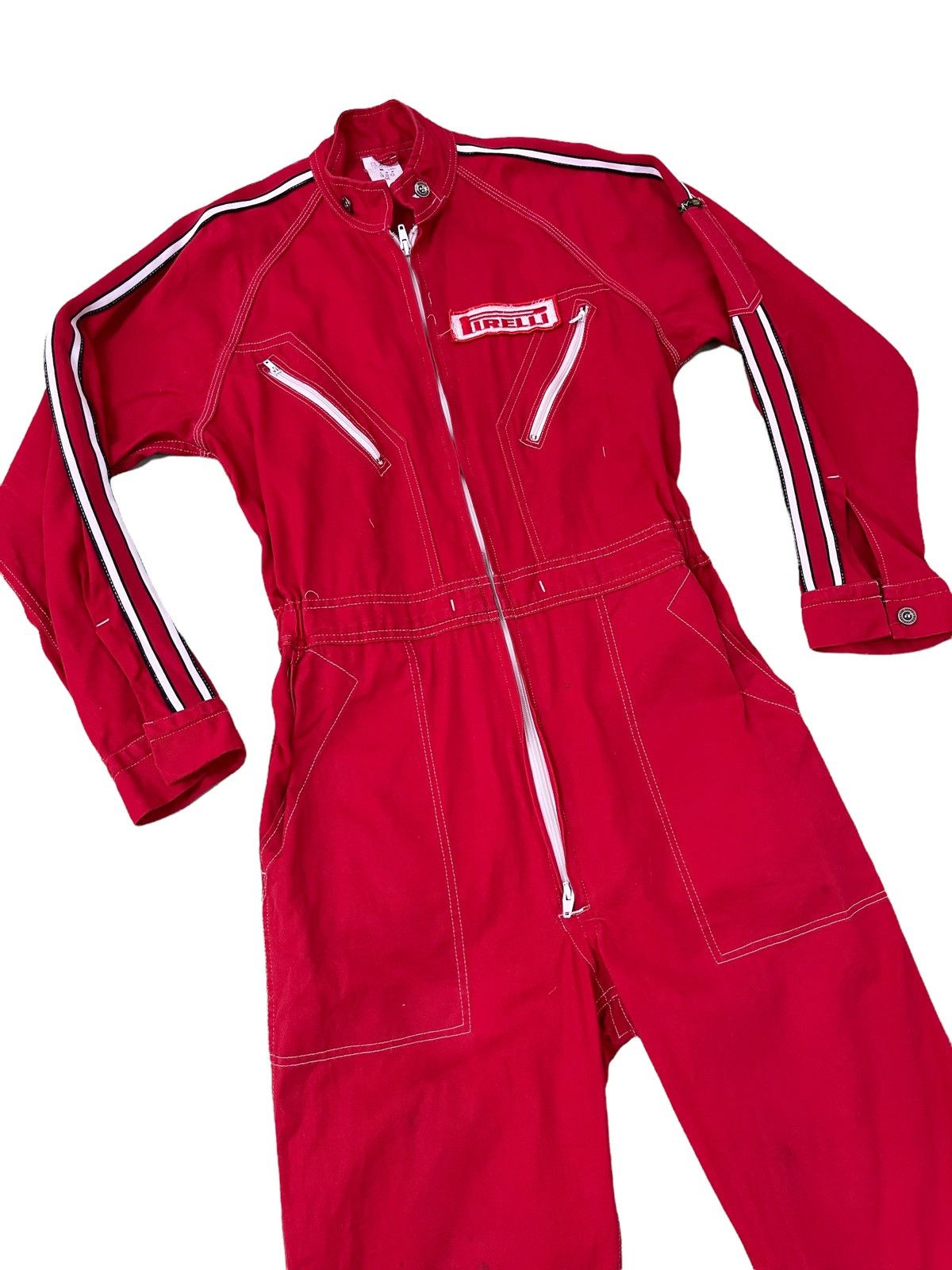 Sports Specialties Vintage 80s Pirelli Coveralls Motorsport 3🟩5 Size US M / EU 48-50 / 2 - 1 Thumbnail