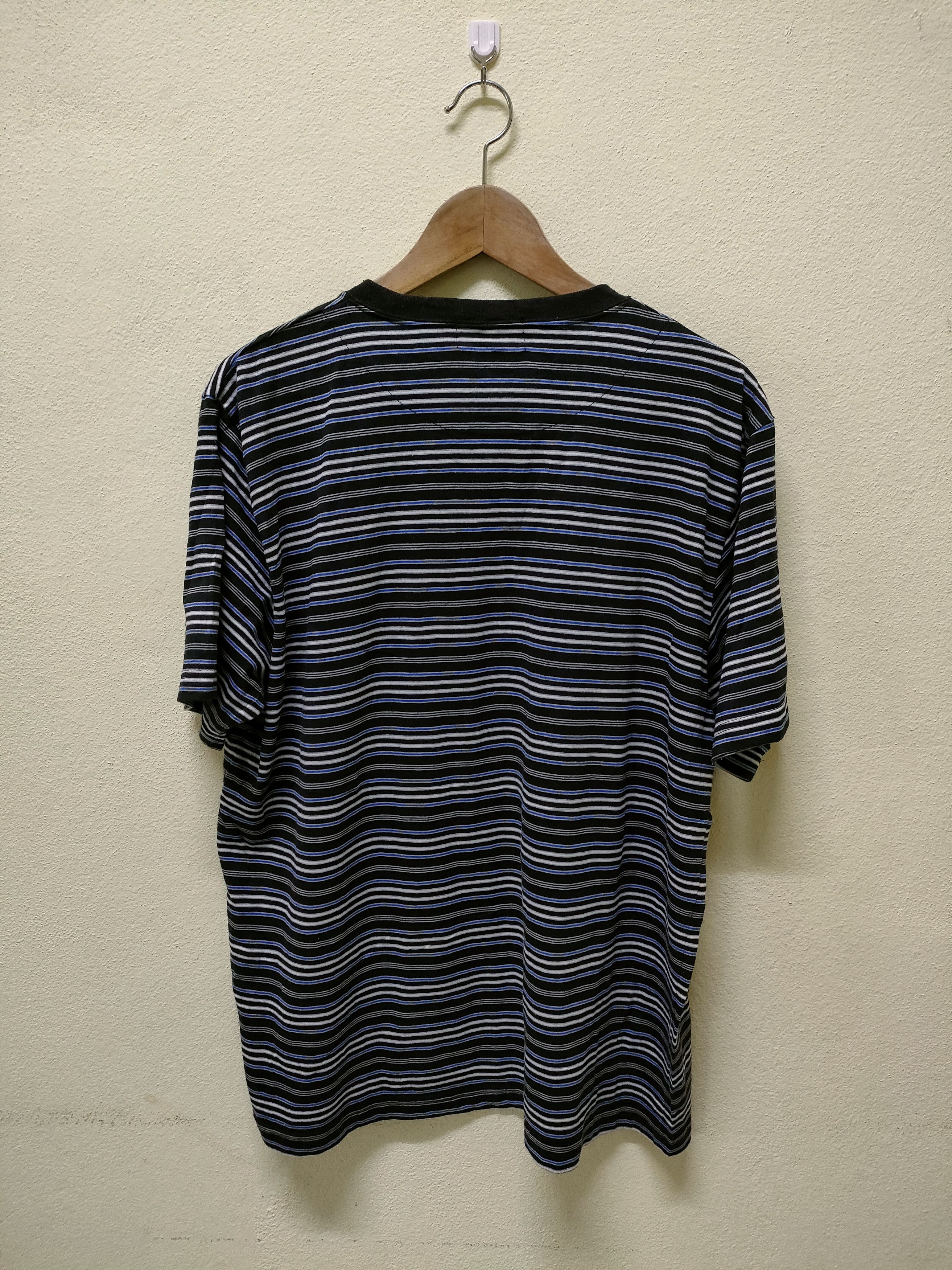 Y's for Men × Yohji Yamamoto Y'saccs Stripe Pocket T-shirt Size US L / EU 52-54 / 3 - 2 Thumbnail