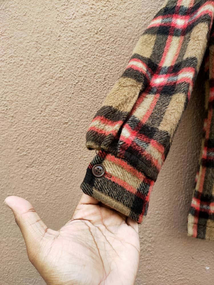 Flannel ❎ Vintage Flannel Wool Jacket Size US M / EU 48-50 / 2 - 5 Thumbnail