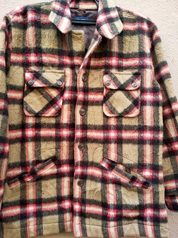 Flannel ❎ Vintage Flannel Wool Jacket Size US M / EU 48-50 / 2 - 3 Thumbnail