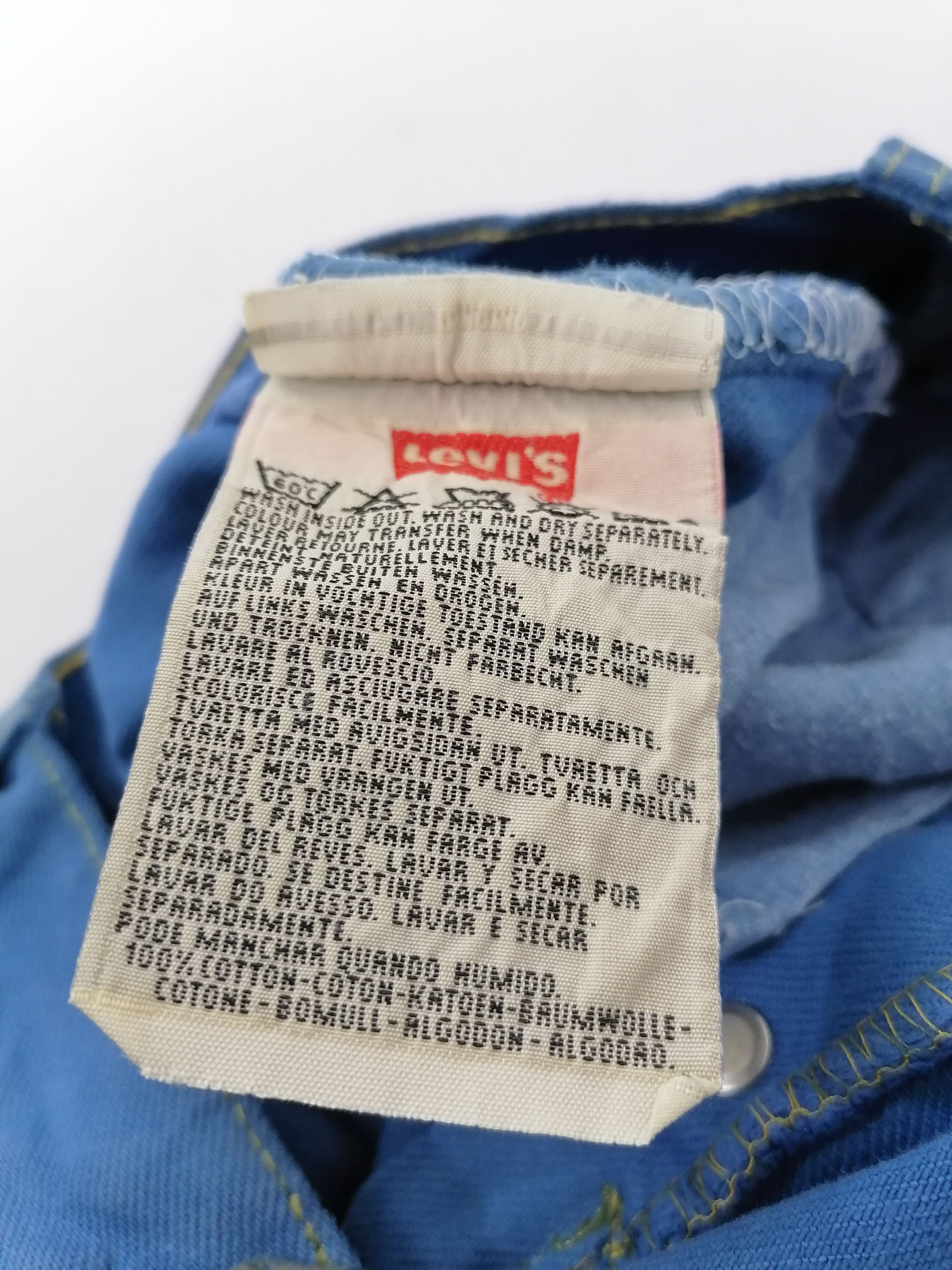 Levi's × Levi's Vintage Clothing 501 Levi's Strauss Blue Jeans Size US 34 / EU 50 - 6 Thumbnail