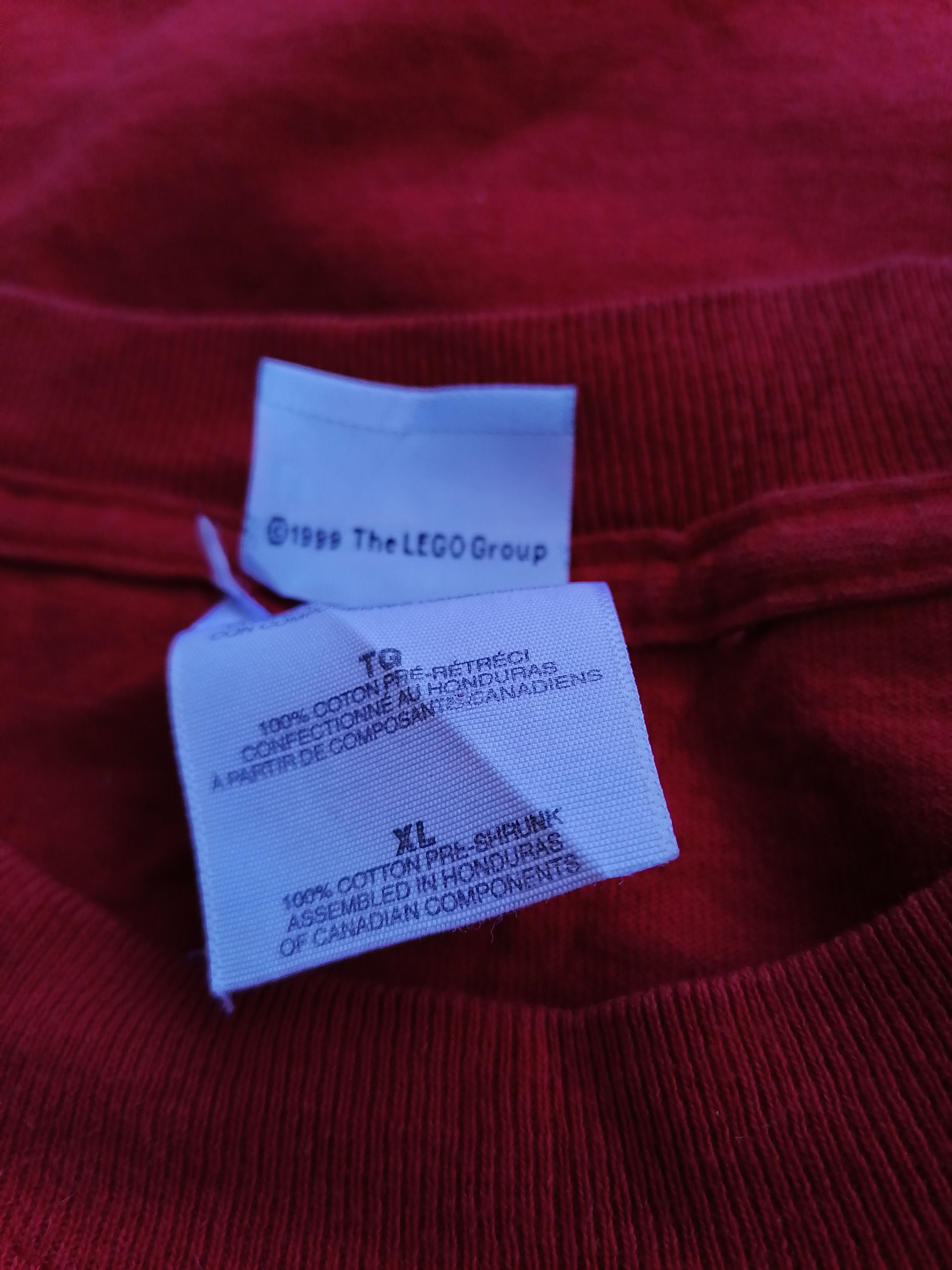 LEGO × Vintage Vintage 90s Lego Tee Size US XL / EU 56 / 4 - 5 Thumbnail