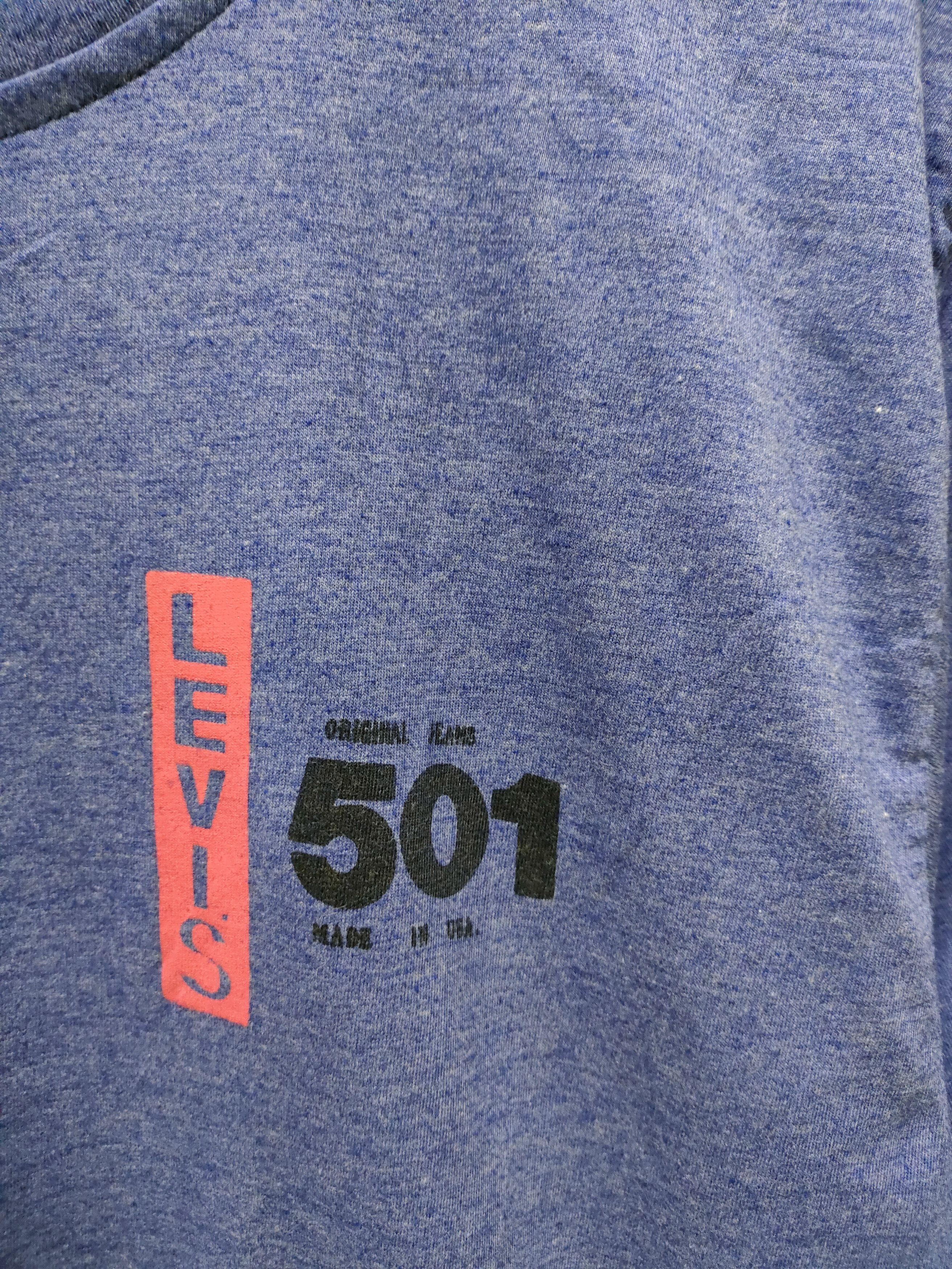 Levi's Vintage Clothing × Vintage Vintage Levi's 501 USA T-shirt Size US M / EU 48-50 / 2 - 5 Thumbnail
