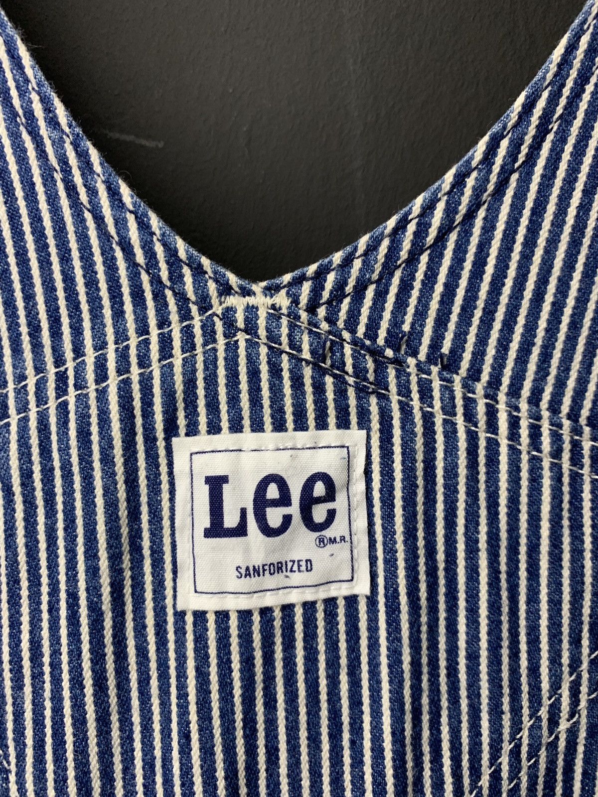 Lee × Vintage RARE ‼️ Lee Sanforized Overall Jumpsuits Denim Pants Size US 36 / EU 52 - 6 Thumbnail