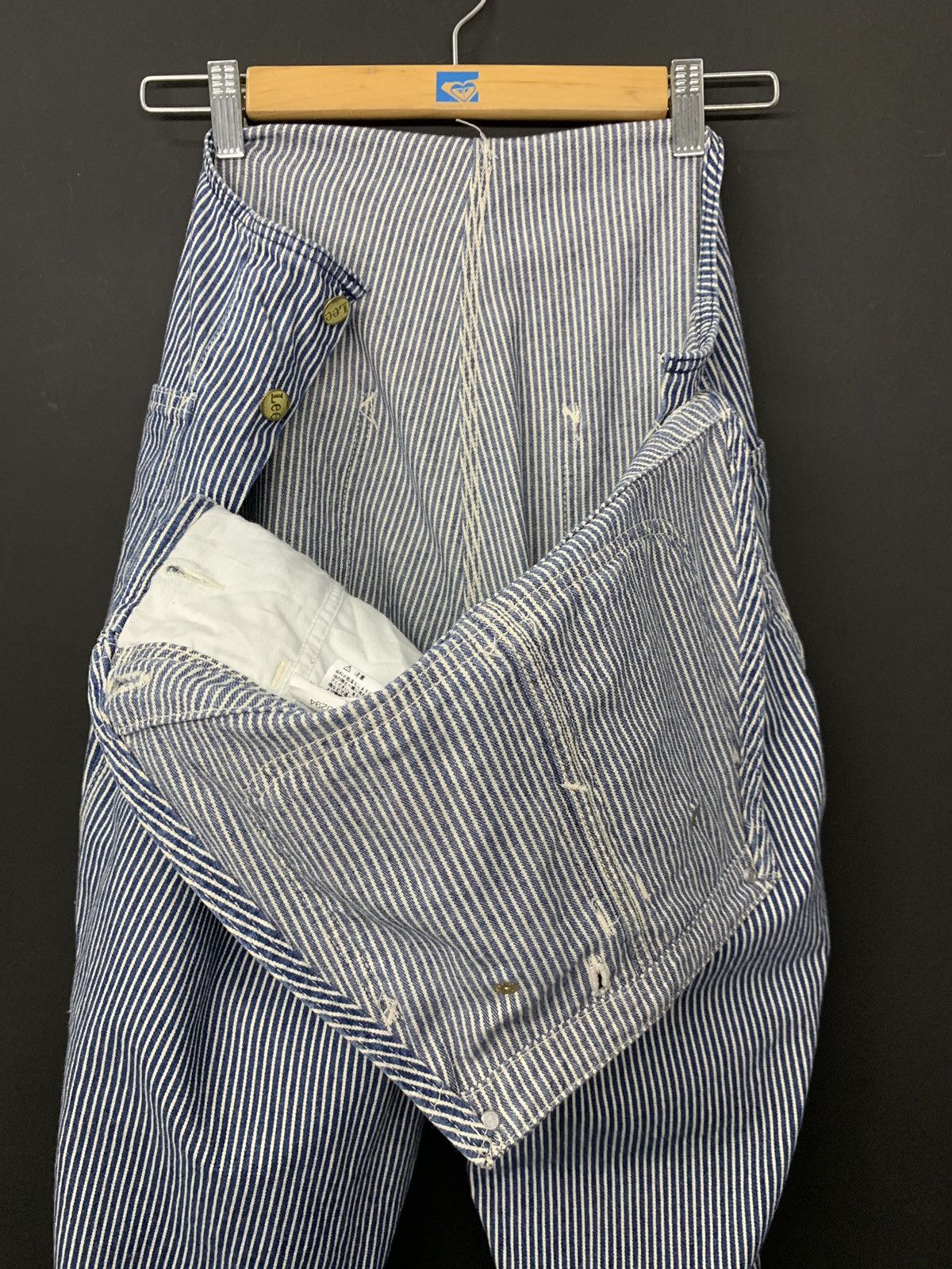 Lee × Vintage RARE ‼️ Lee Sanforized Overall Jumpsuits Denim Pants Size US 36 / EU 52 - 8 Thumbnail