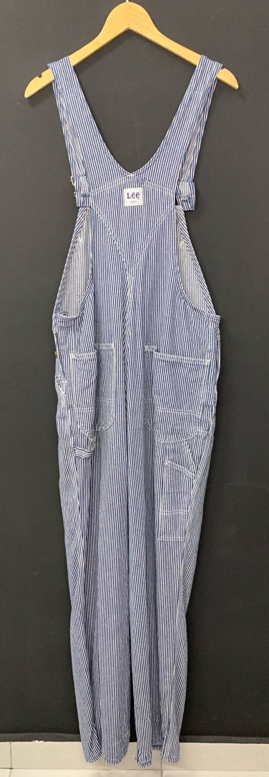 Lee × Vintage RARE ‼️ Lee Sanforized Overall Jumpsuits Denim Pants Size US 36 / EU 52 - 4 Thumbnail