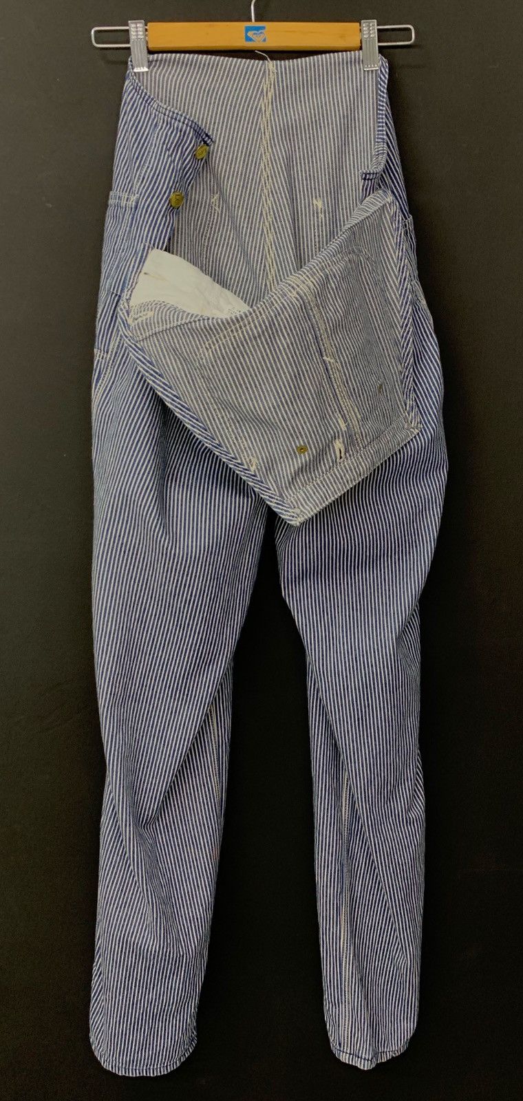 Lee × Vintage RARE ‼️ Lee Sanforized Overall Jumpsuits Denim Pants Size US 36 / EU 52 - 7 Thumbnail