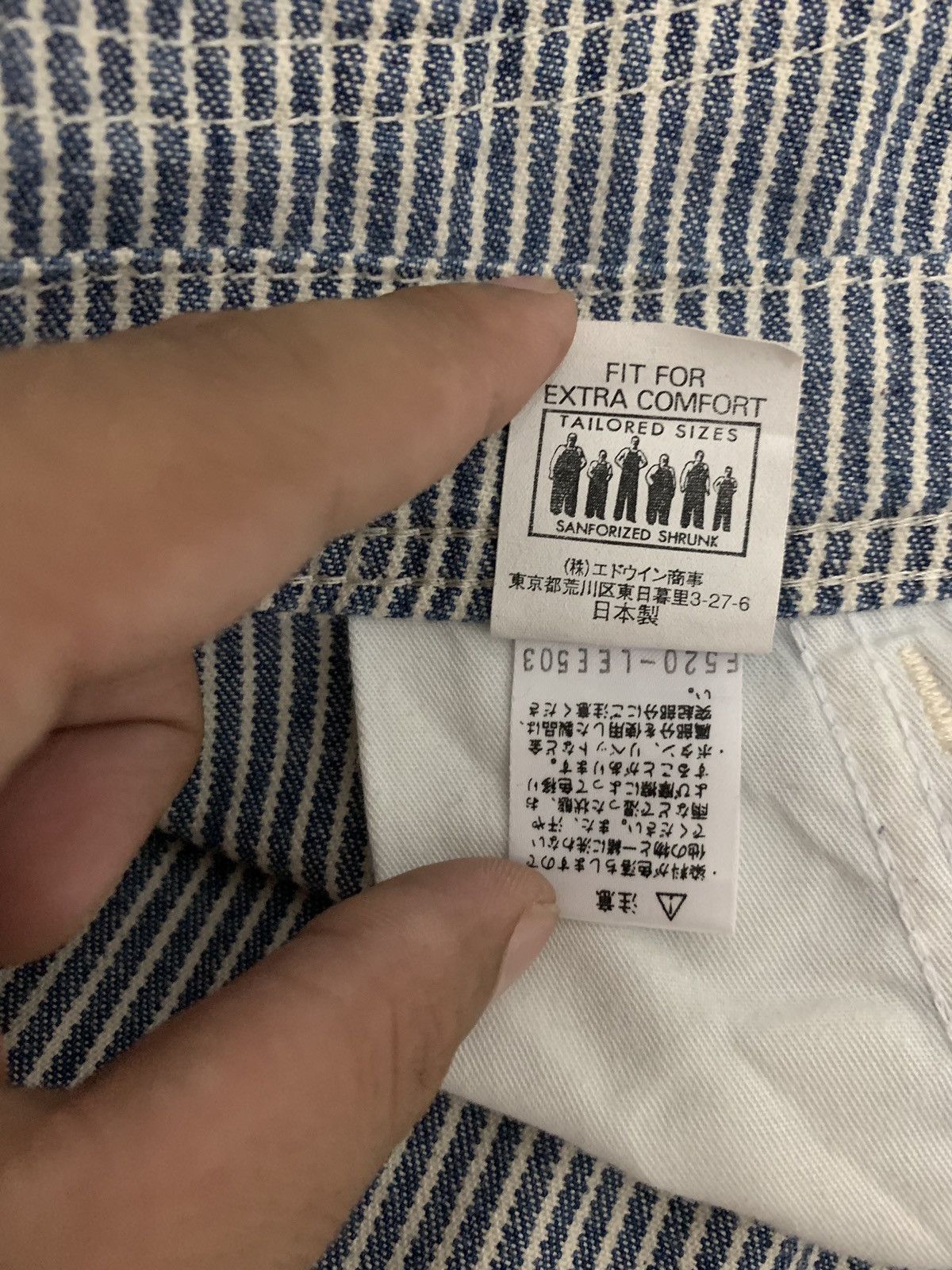 Lee × Vintage RARE ‼️ Lee Sanforized Overall Jumpsuits Denim Pants Size US 36 / EU 52 - 10 Thumbnail