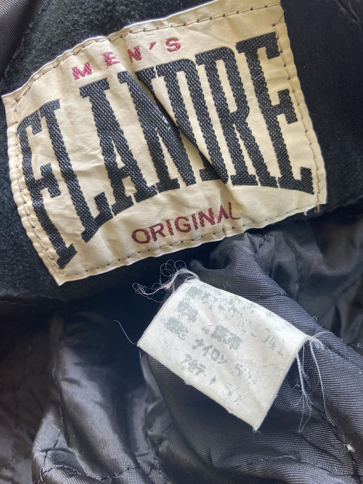Japanese Brand × Vintage Vintage Flandre Leather Bomber Jacket Size US L / EU 52-54 / 3 - 7 Thumbnail