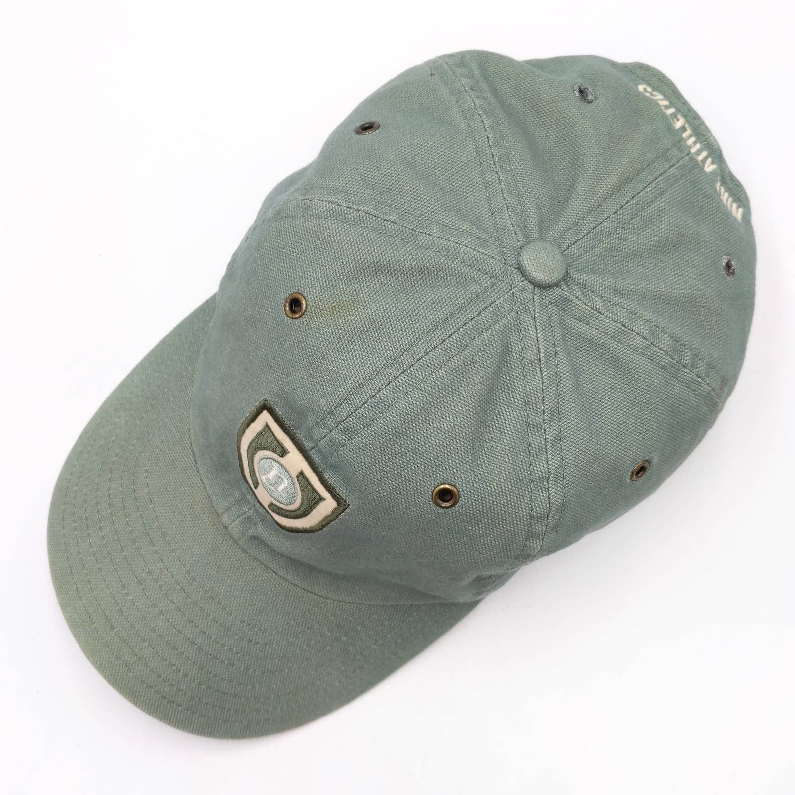 Nike Vintage NIKE Crest Patch Logo Canvas Hat Athletic Golf Cap Size ONE SIZE - 4 Thumbnail