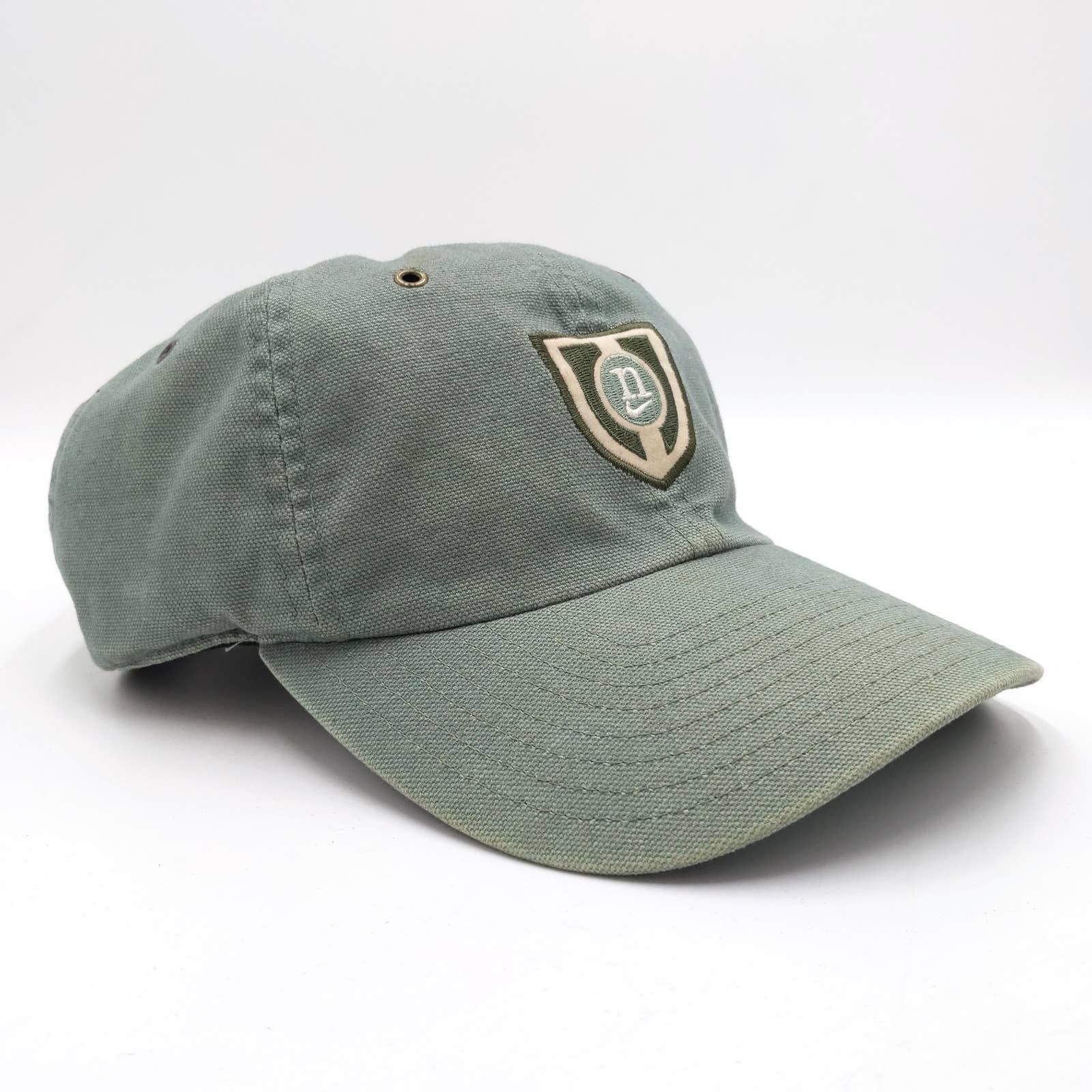 Nike Vintage NIKE Crest Patch Logo Canvas Hat Athletic Golf Cap Size ONE SIZE - 3 Thumbnail
