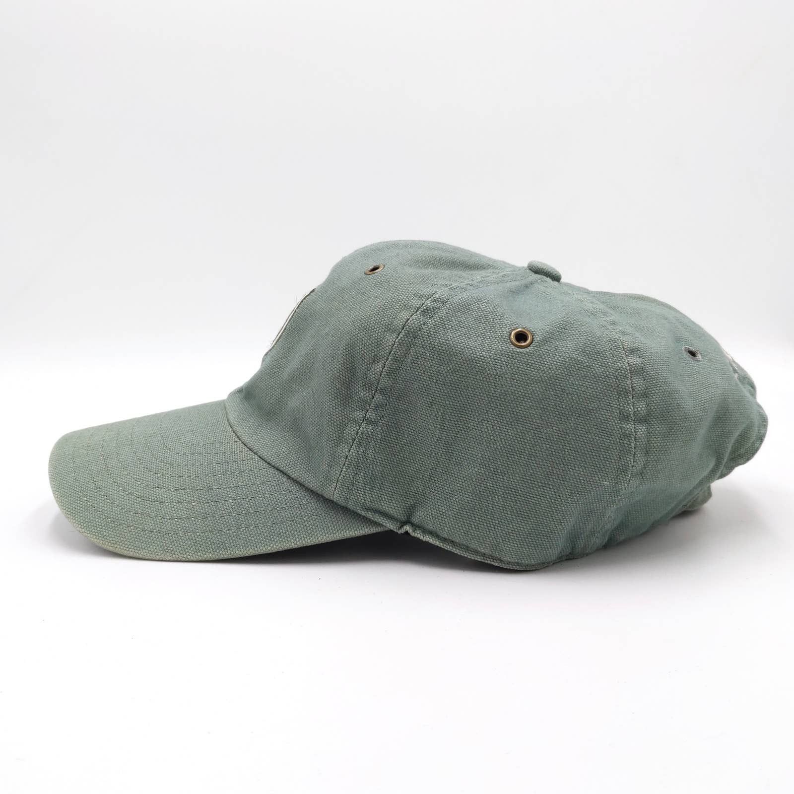 Nike Vintage NIKE Crest Patch Logo Canvas Hat Athletic Golf Cap Size ONE SIZE - 5 Thumbnail
