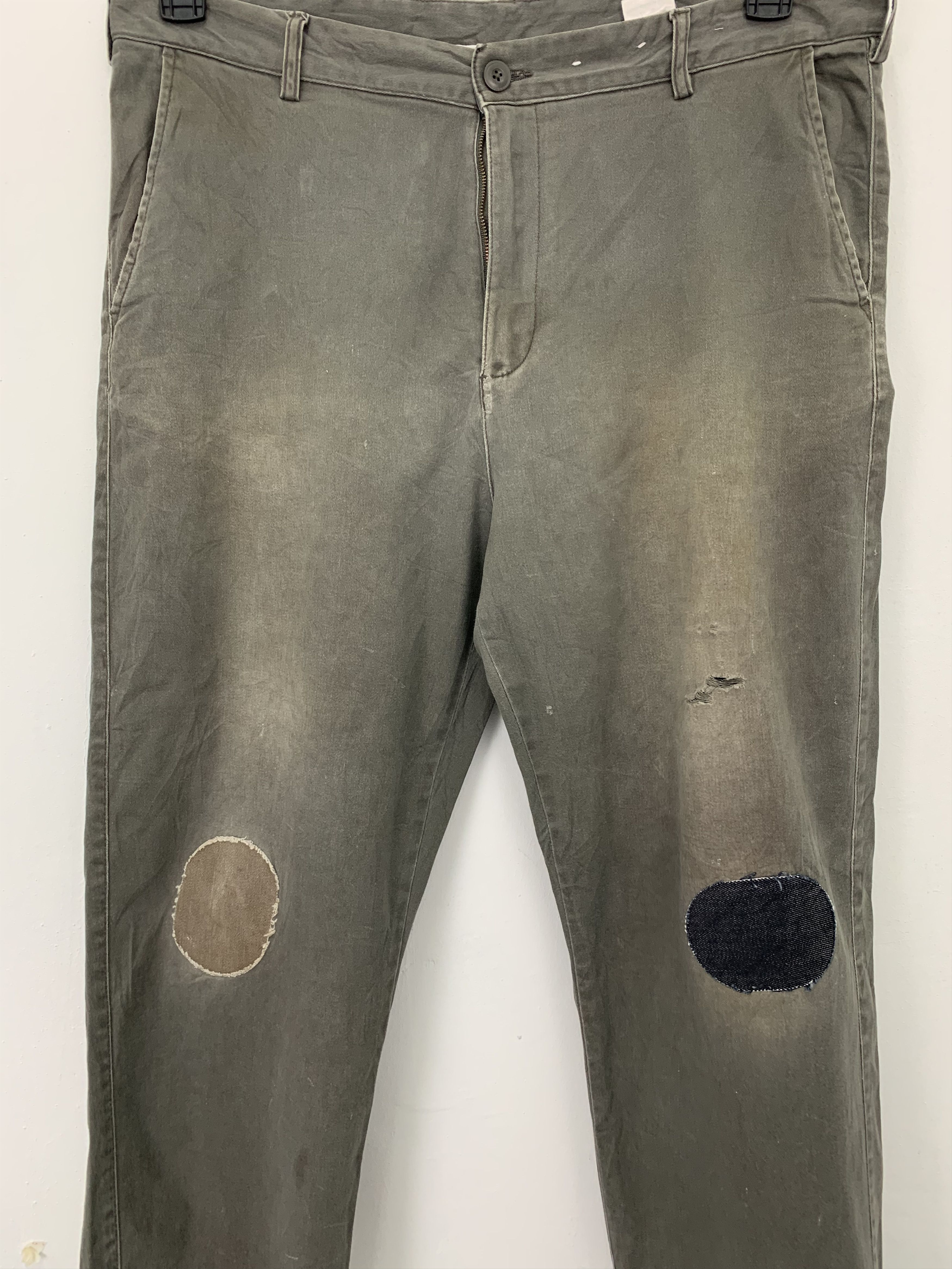 Japanese Brand Casual Pants Patches Knee Vintage Japanese Branded #185 Size US 35 - 2 Thumbnail