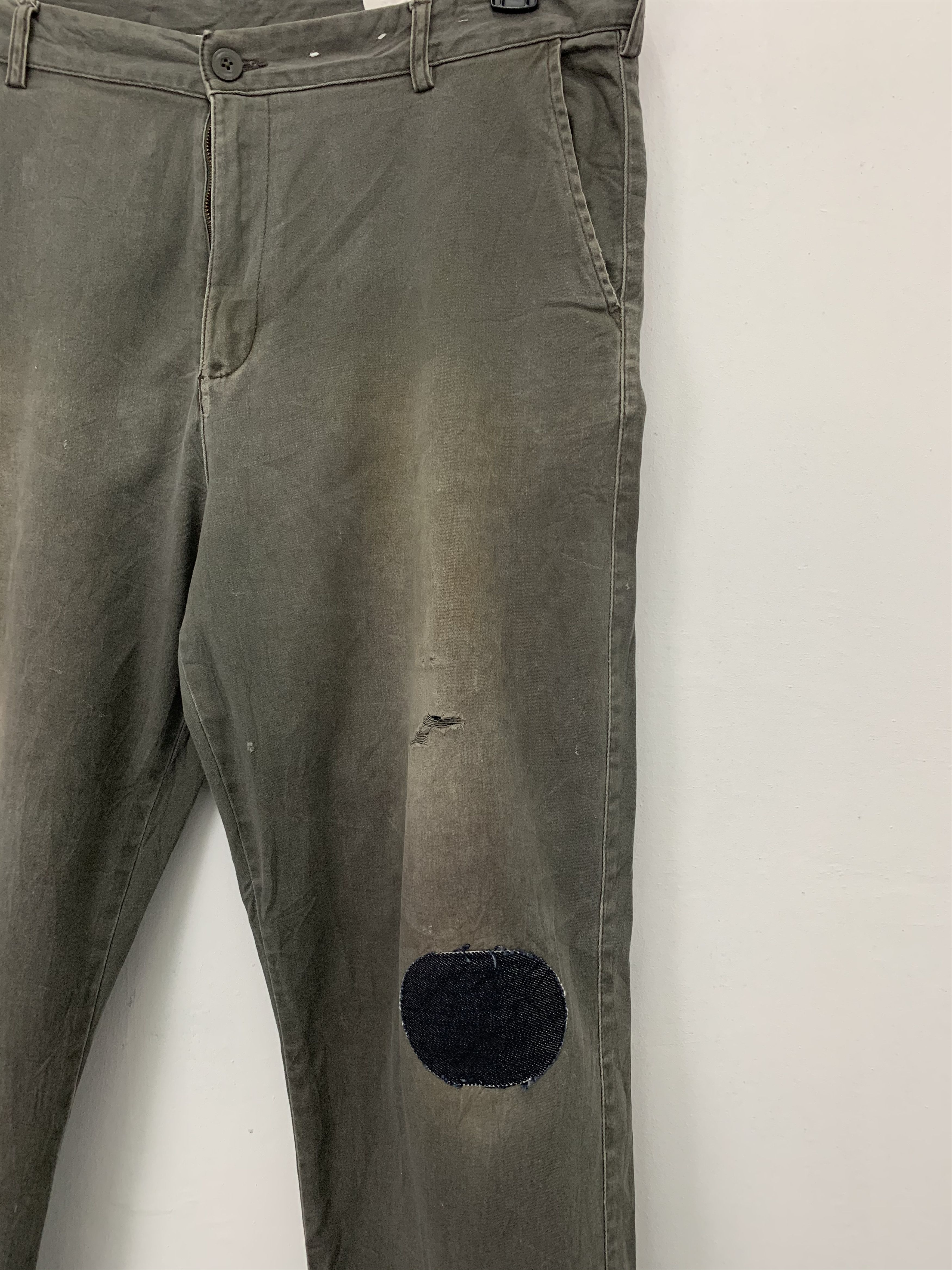 Japanese Brand Casual Pants Patches Knee Vintage Japanese Branded #185 Size US 35 - 6 Thumbnail