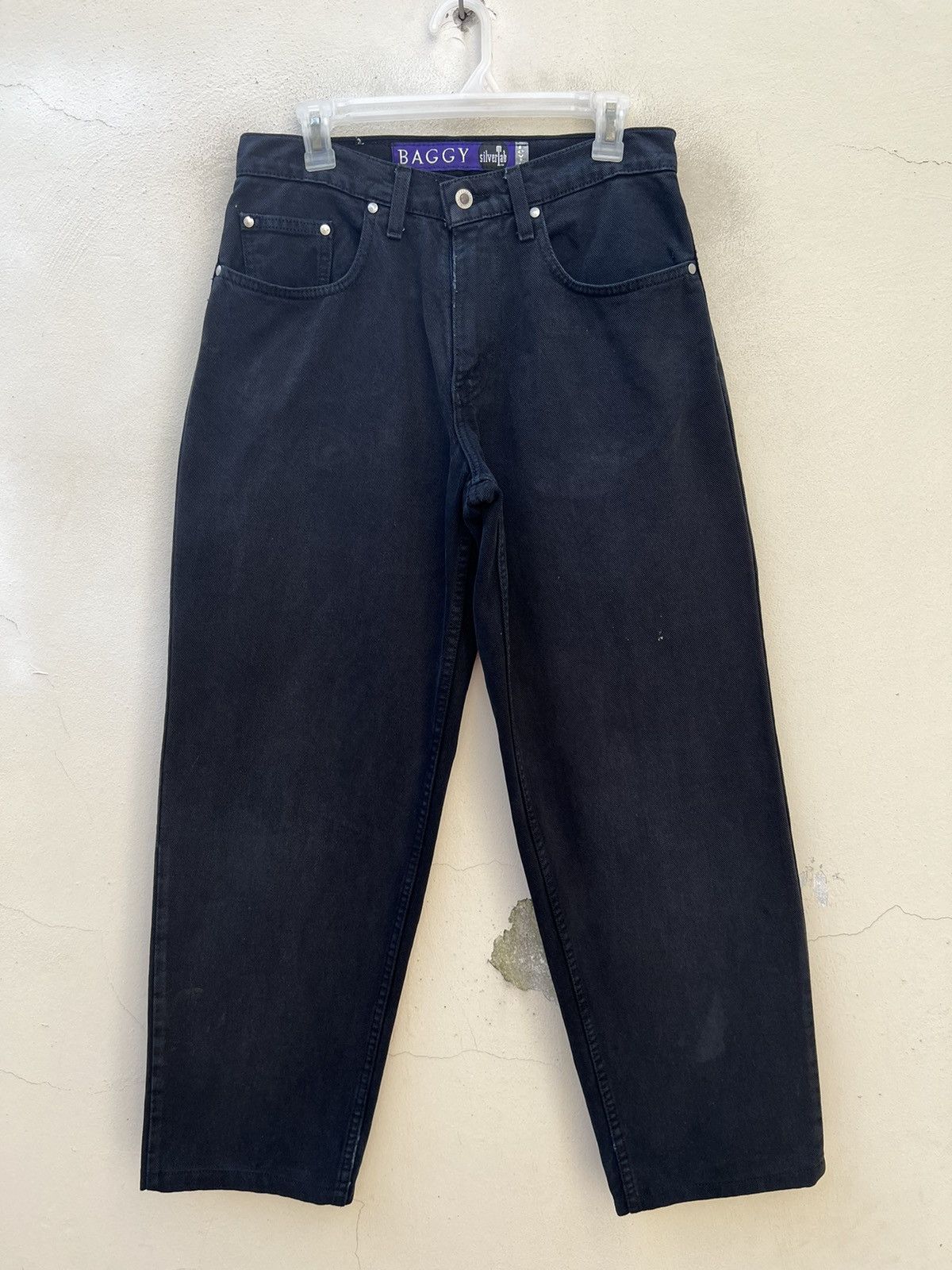 Levi's Vintage 1996 Levi’s Silvertab Baggy Purple Label Size US 30 / EU 46 - 6 Thumbnail