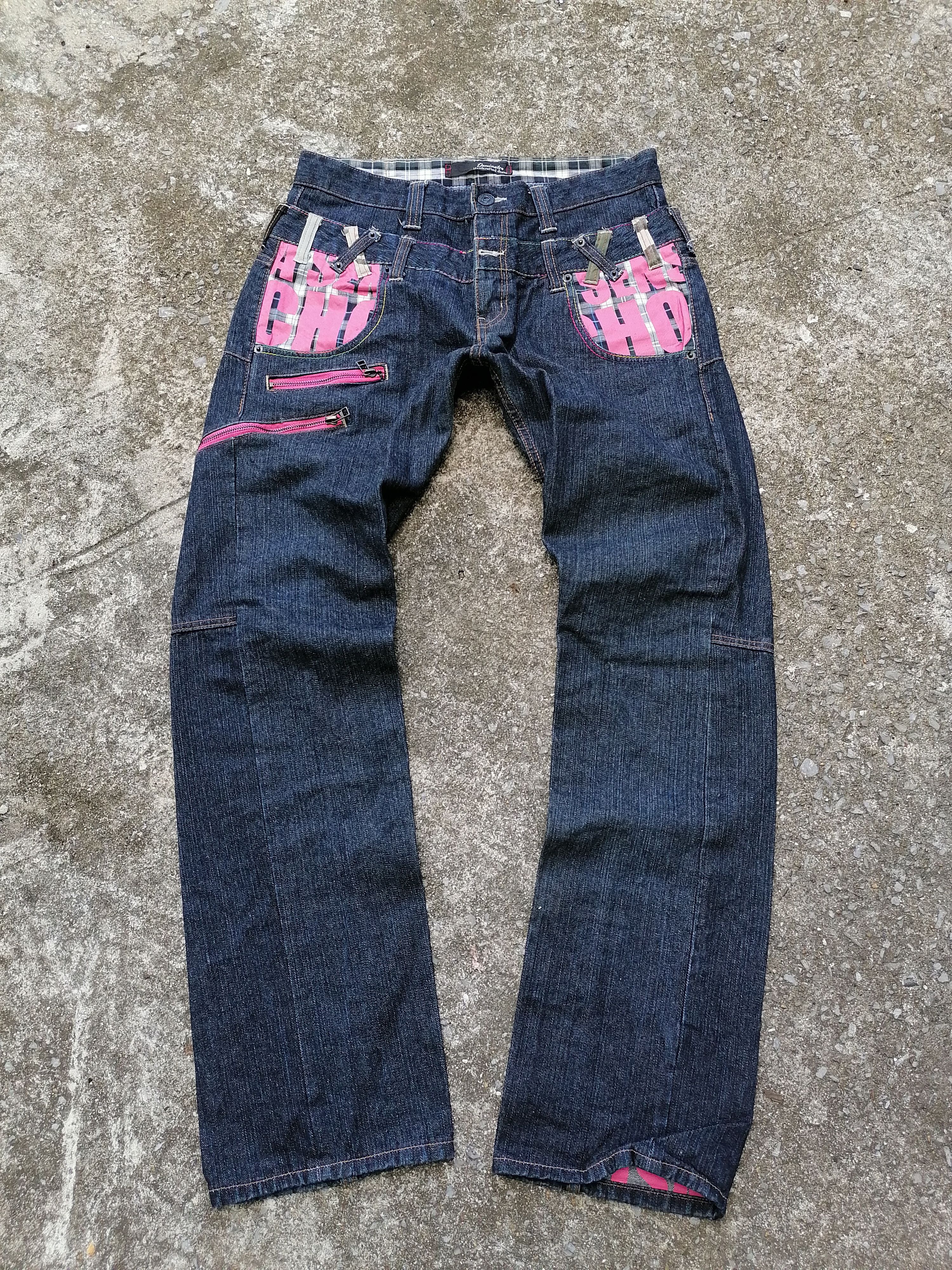 Dominate Handcrafted Double Waist Denim Jeans