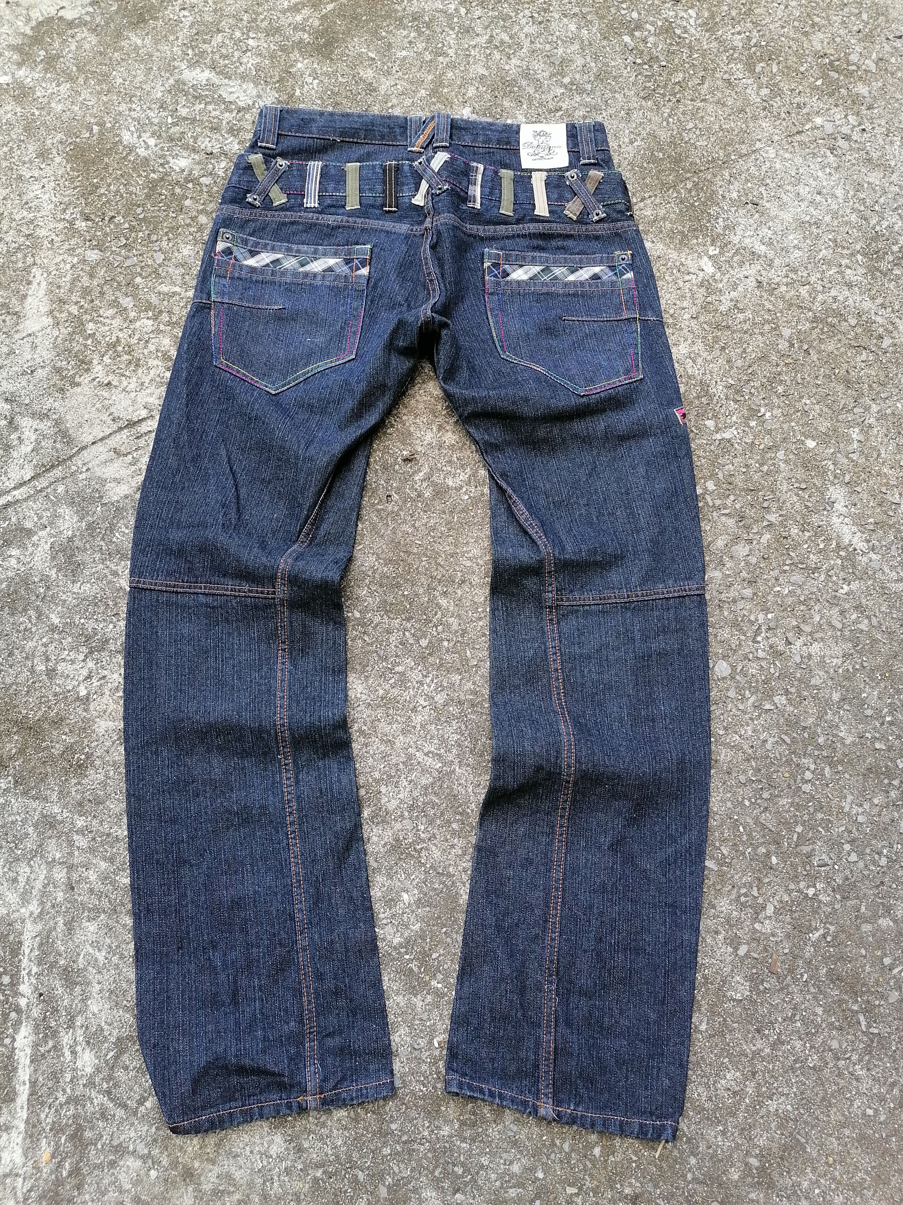 Other Dominate Handcrafted Double Waist Denim Jeans Size US 32 / EU 48 - 2 Thumbnail