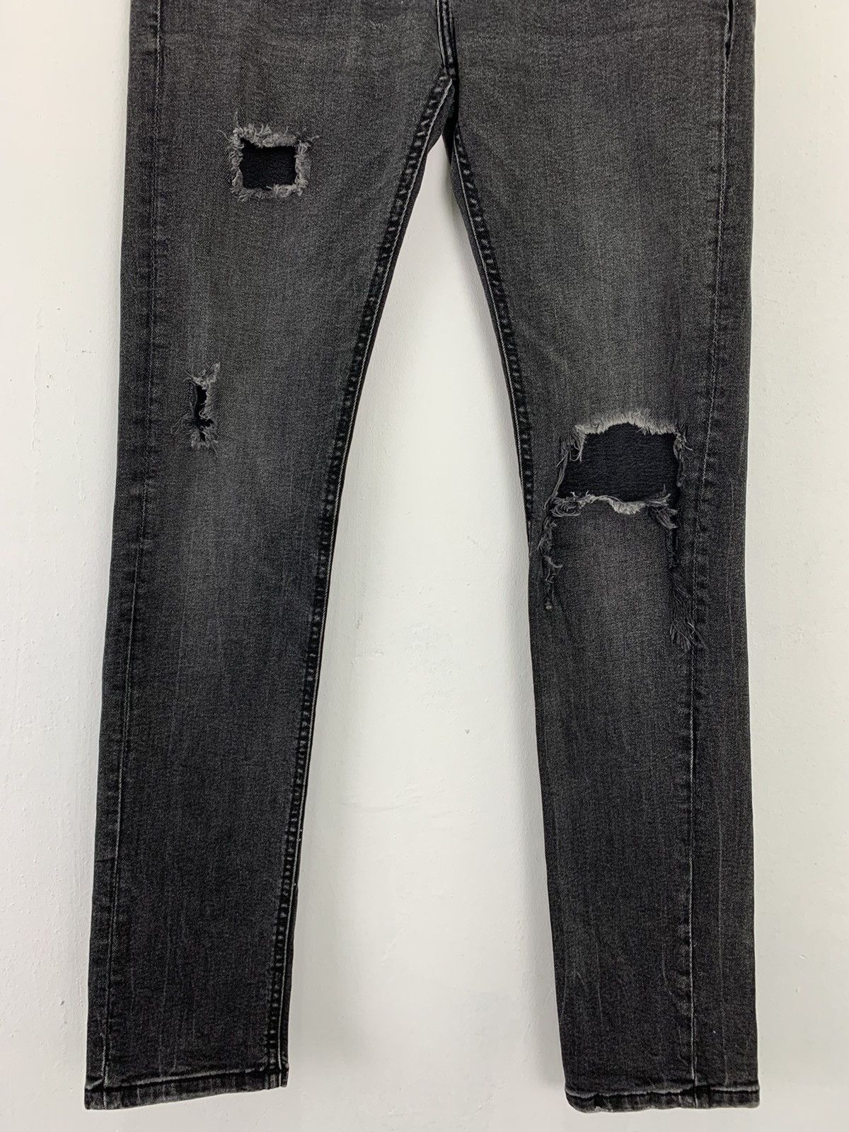 Bershka Bershka Denim Distressed Vintage streetwear #227 Size US 28 / EU 44 - 7 Thumbnail