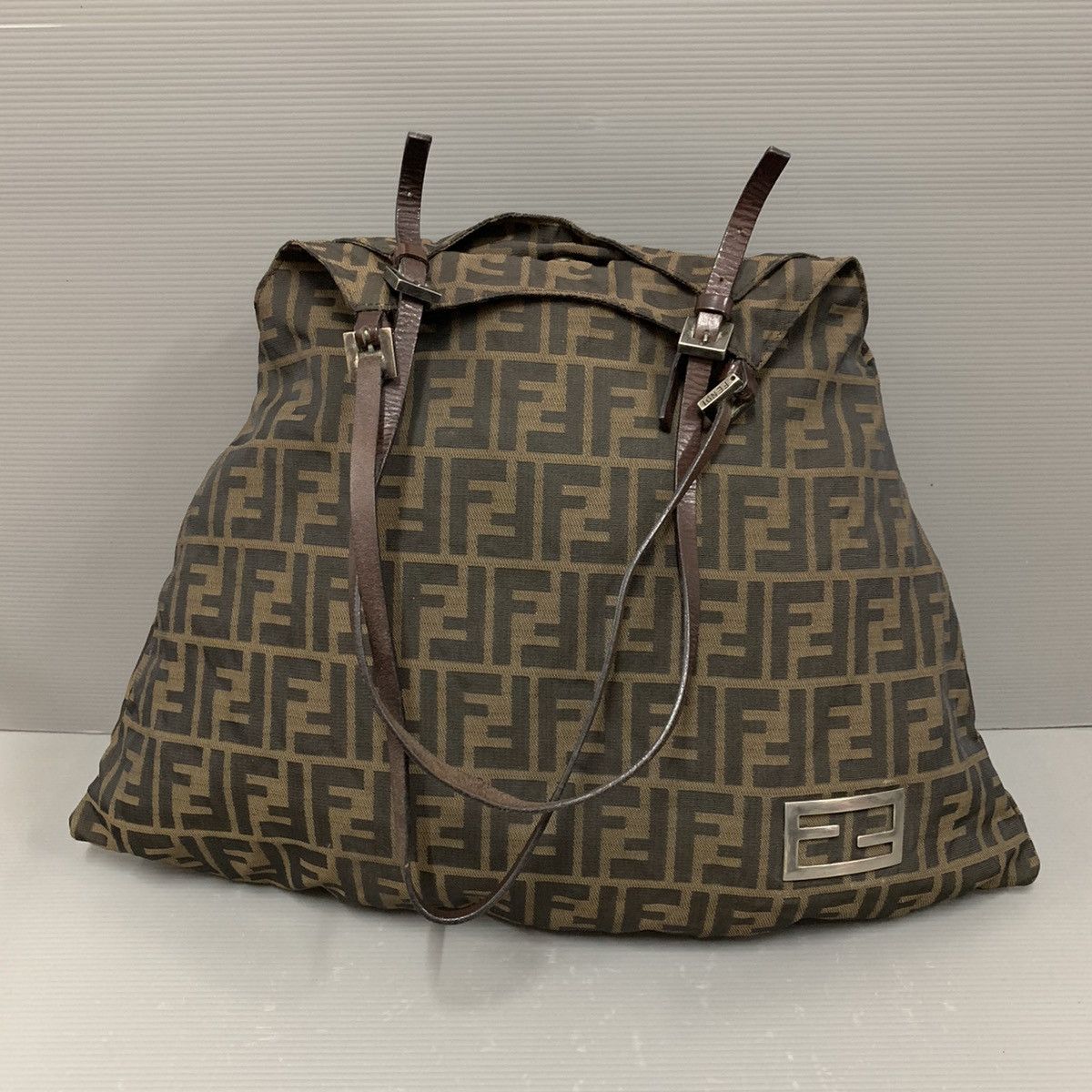 Fendi Fendi Zucca Shoulder Tote Bag Size ONE SIZE - 1 Thumbnail