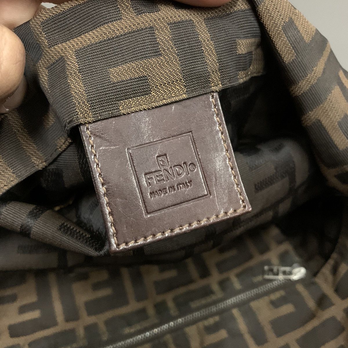 Fendi Fendi Zucca Shoulder Tote Bag Size ONE SIZE - 9 Thumbnail