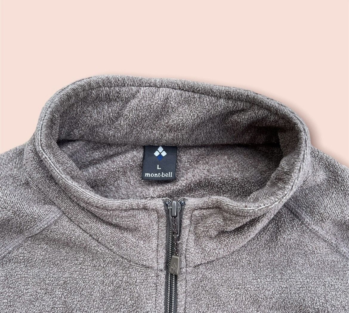Montbell MONTBELL CRAMEECE MICROFLEECE LIGHT JACKET Size L / US 10 / IT 46 - 3 Thumbnail
