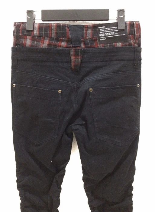 Seditionaries Japanese Brand RAGOUT Double Waist Twisted Leg Casual Pant Size US 30 / EU 46 - 6 Thumbnail