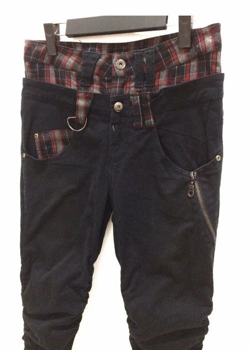 Seditionaries Japanese Brand RAGOUT Double Waist Twisted Leg Casual Pant Size US 30 / EU 46 - 4 Thumbnail