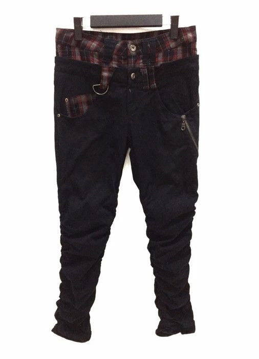 Seditionaries Japanese Brand RAGOUT Double Waist Twisted Leg Casual Pant Size US 30 / EU 46 - 1 Thumbnail