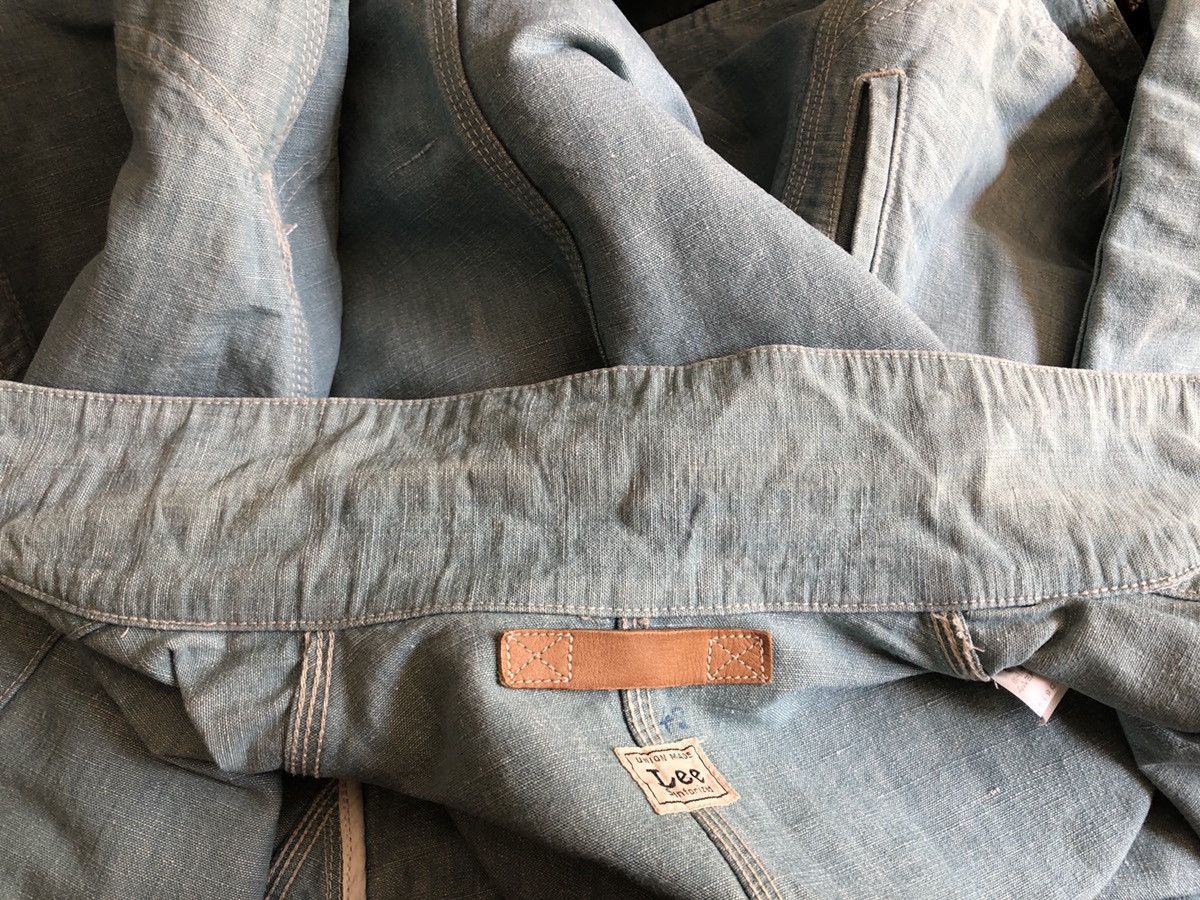 Issey Miyake Issey Miyake X Lee Union Made Sanforized Denim Chore Jacket Size US S / EU 44-46 / 1 - 23 Thumbnail