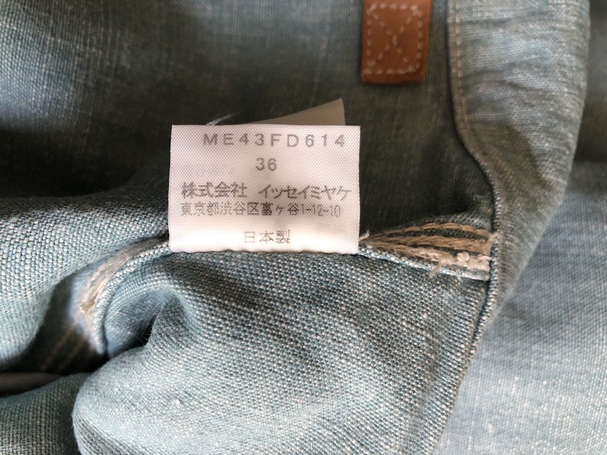 Issey Miyake Issey Miyake X Lee Union Made Sanforized Denim Chore Jacket Size US S / EU 44-46 / 1 - 24 Thumbnail