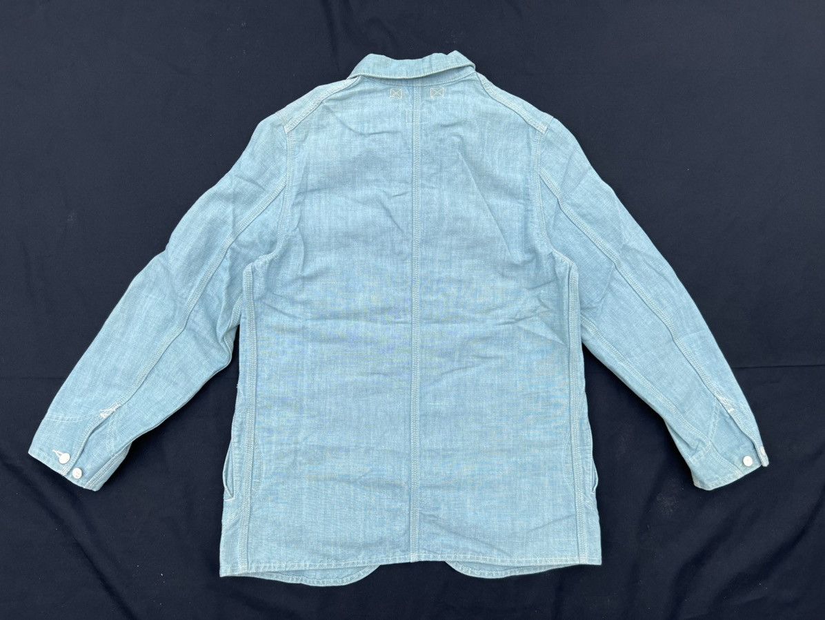 Issey Miyake Issey Miyake X Lee Union Made Sanforized Denim Chore Jacket Size US S / EU 44-46 / 1 - 4 Thumbnail