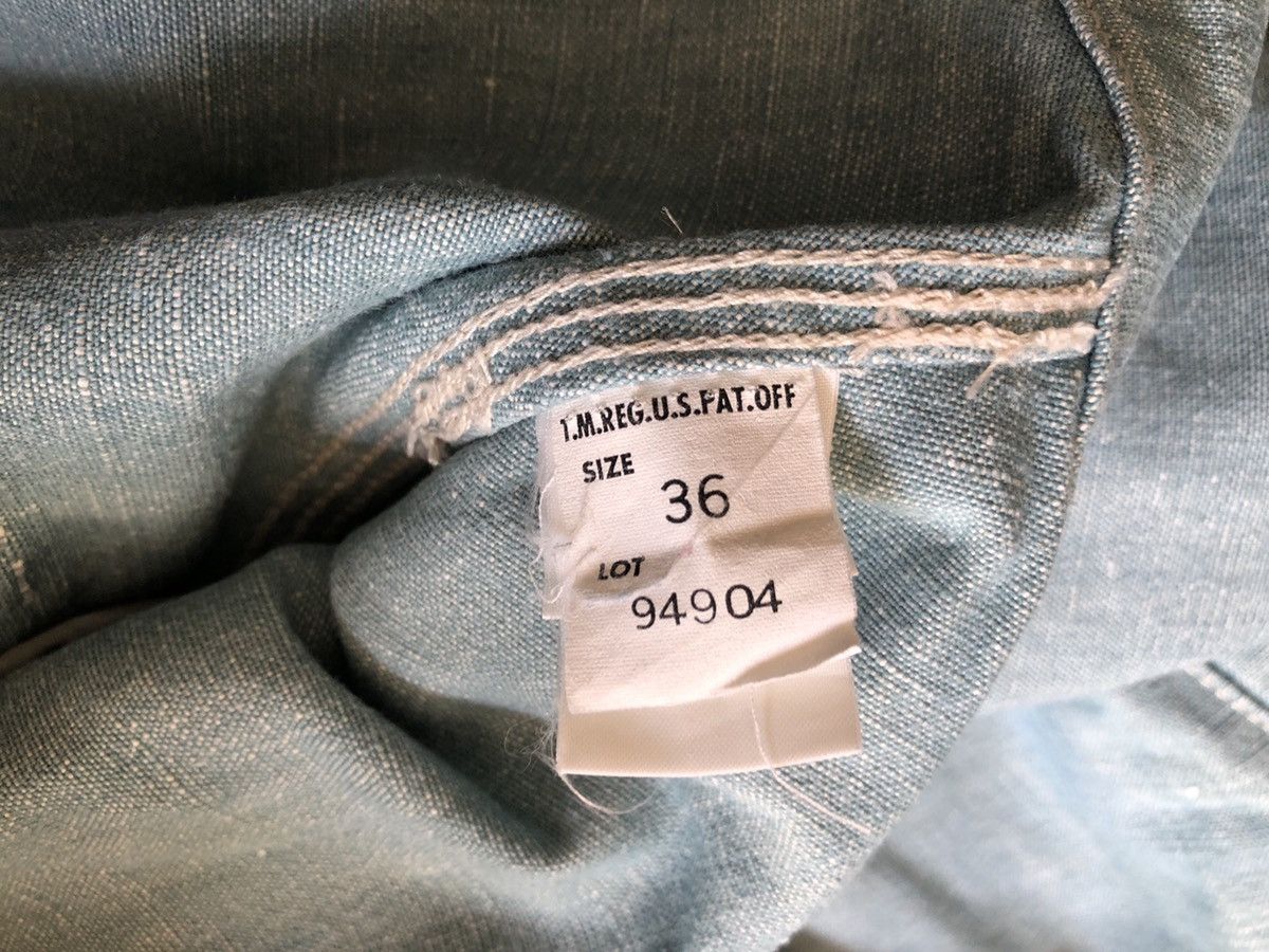 Issey Miyake Issey Miyake X Lee Union Made Sanforized Denim Chore Jacket Size US S / EU 44-46 / 1 - 25 Thumbnail